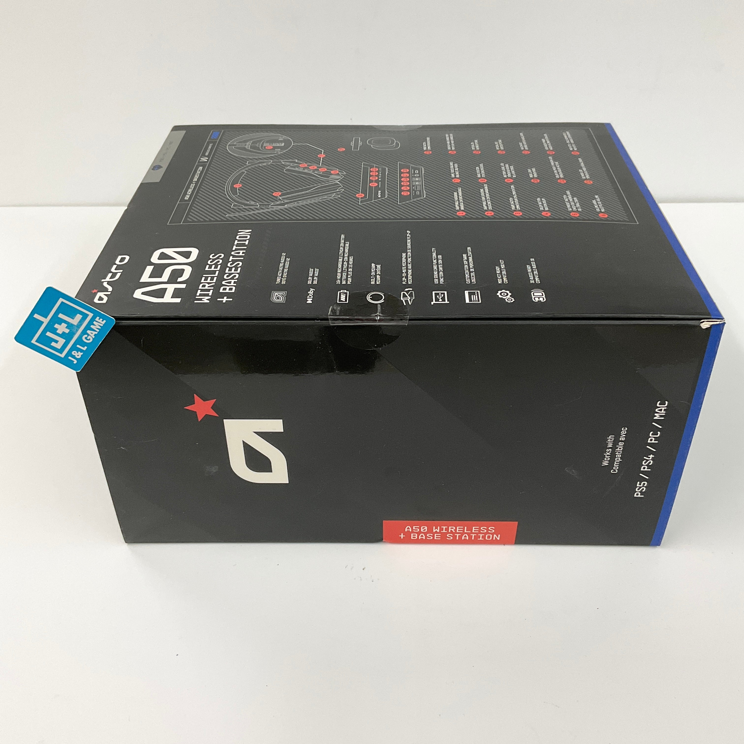ASTRO Gaming A50 Wireless Headset + Base Station (Gen 4) - (PS5) PlayStation 5 ACCESSORIES ASTRO Gaming   