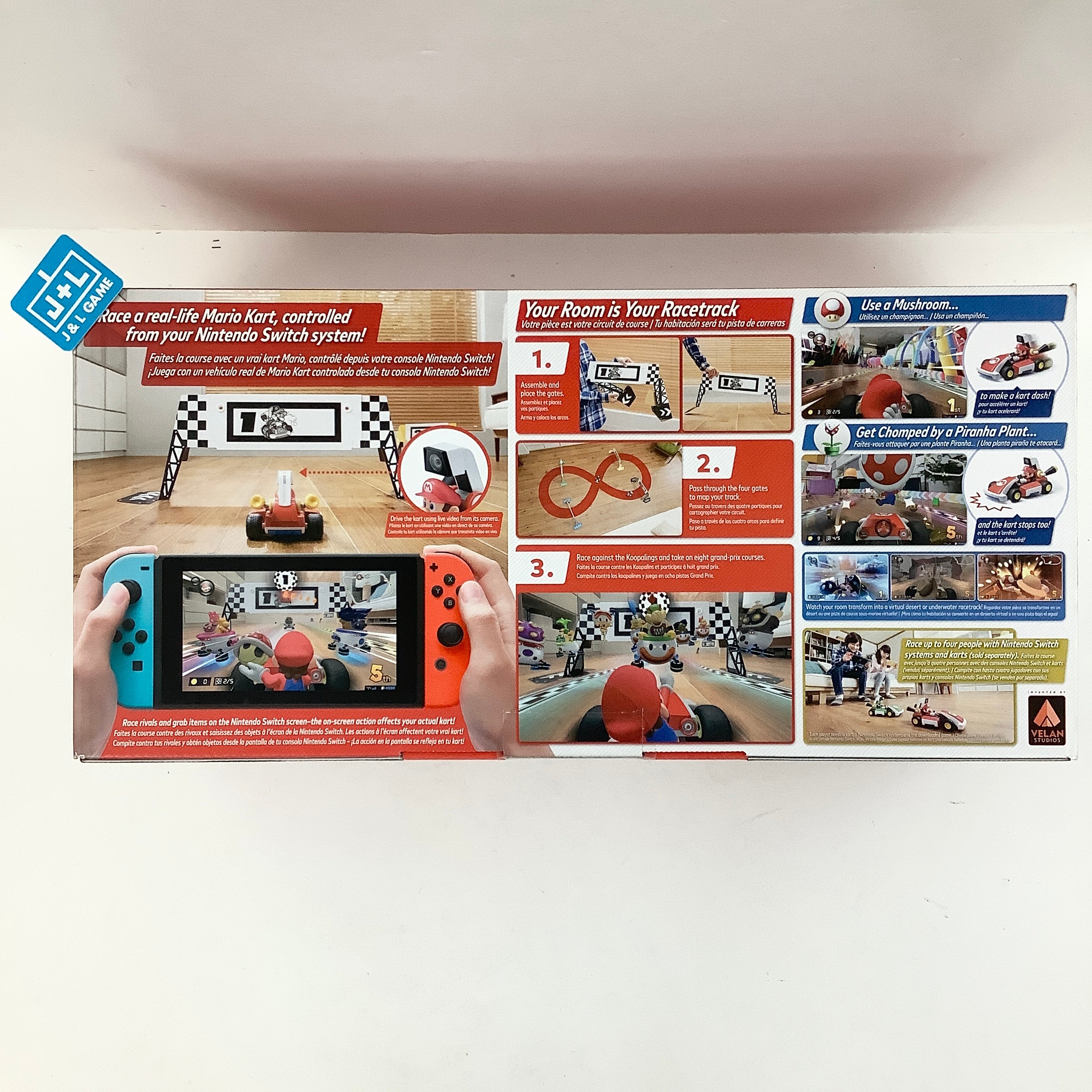 Mario Kart Live: Home Circuit - Mario Set - (NSW) Nintendo Switch Mario Set Edition Video Games Nintendo   