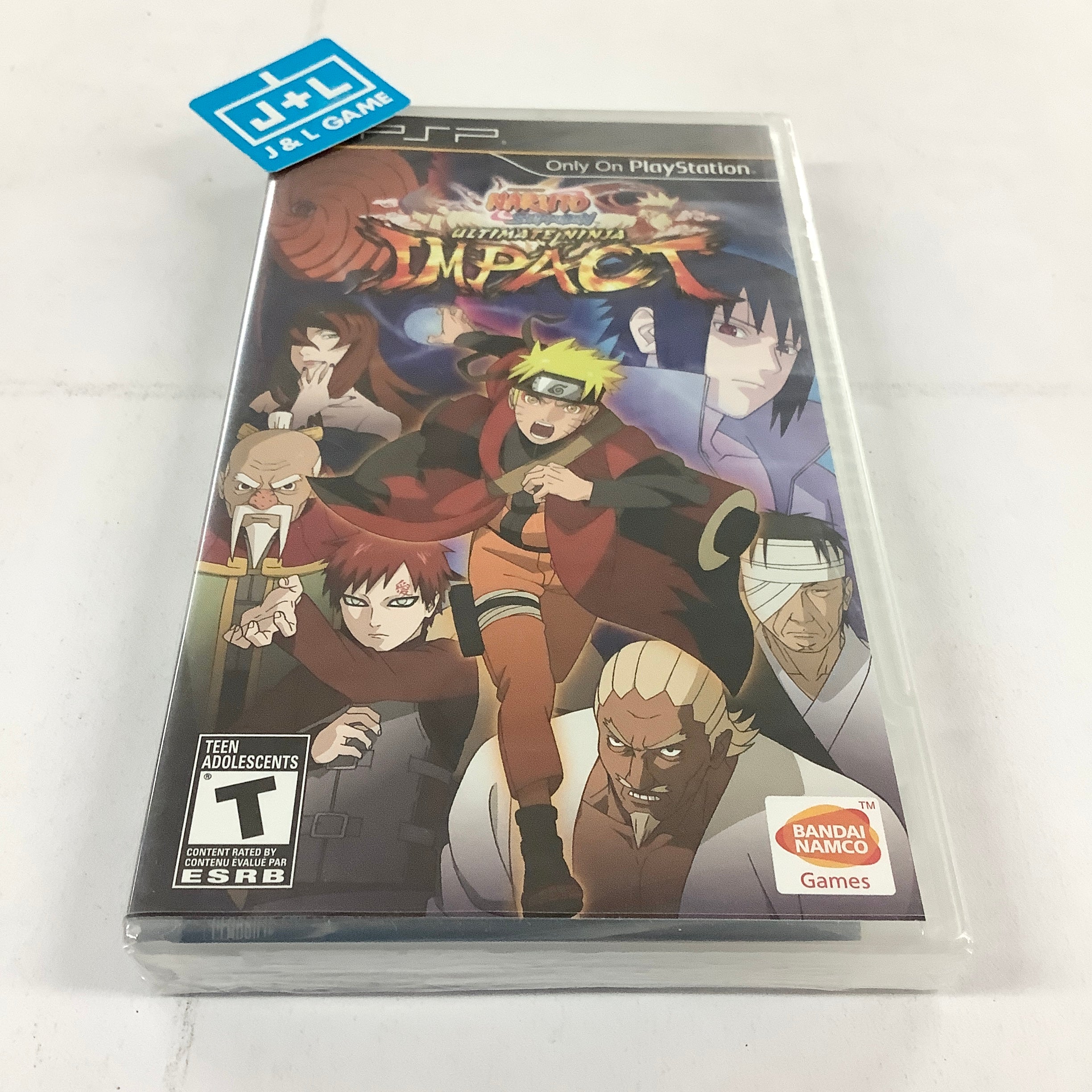 Naruto Shippuden: Ultimate Ninja Impact - Sony PSP Video Games Namco Bandai Games   