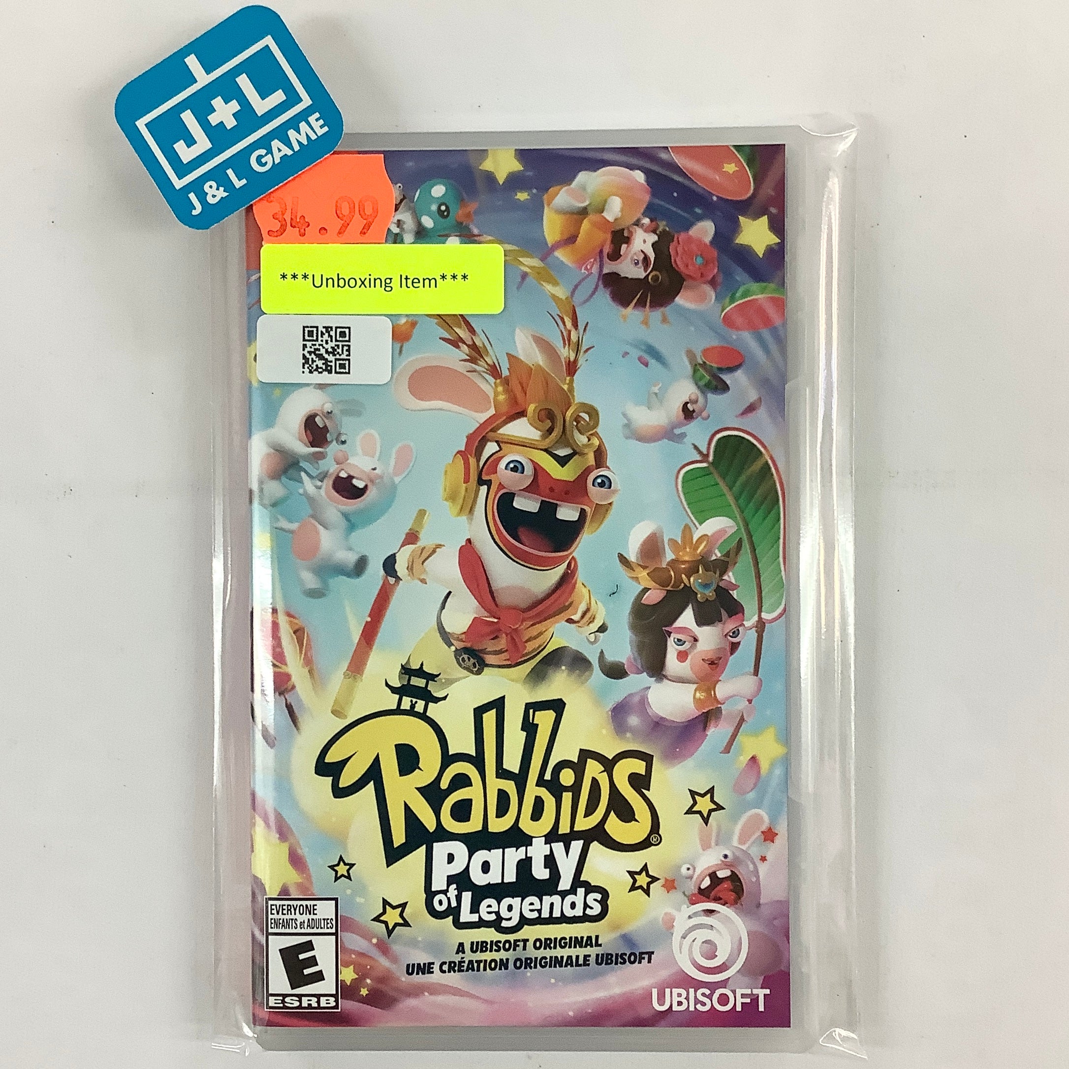 Rabbids: Party of Legends - (NSW) Nintendo Switch [UNBOXING] | J&L