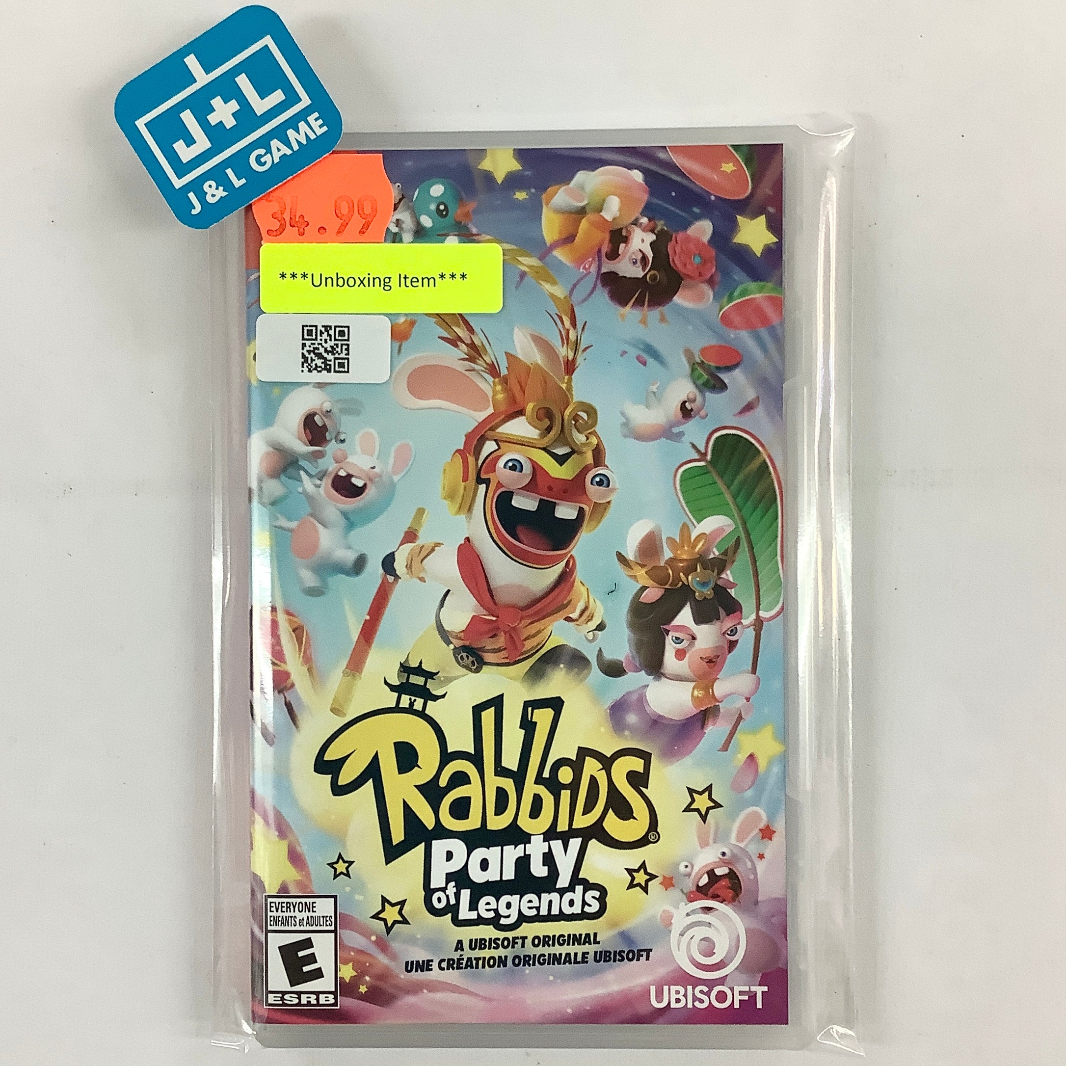Rabbids: Party of Legends - (NSW) Nintendo Switch [UNBOXING] Video Games Ubisoft   