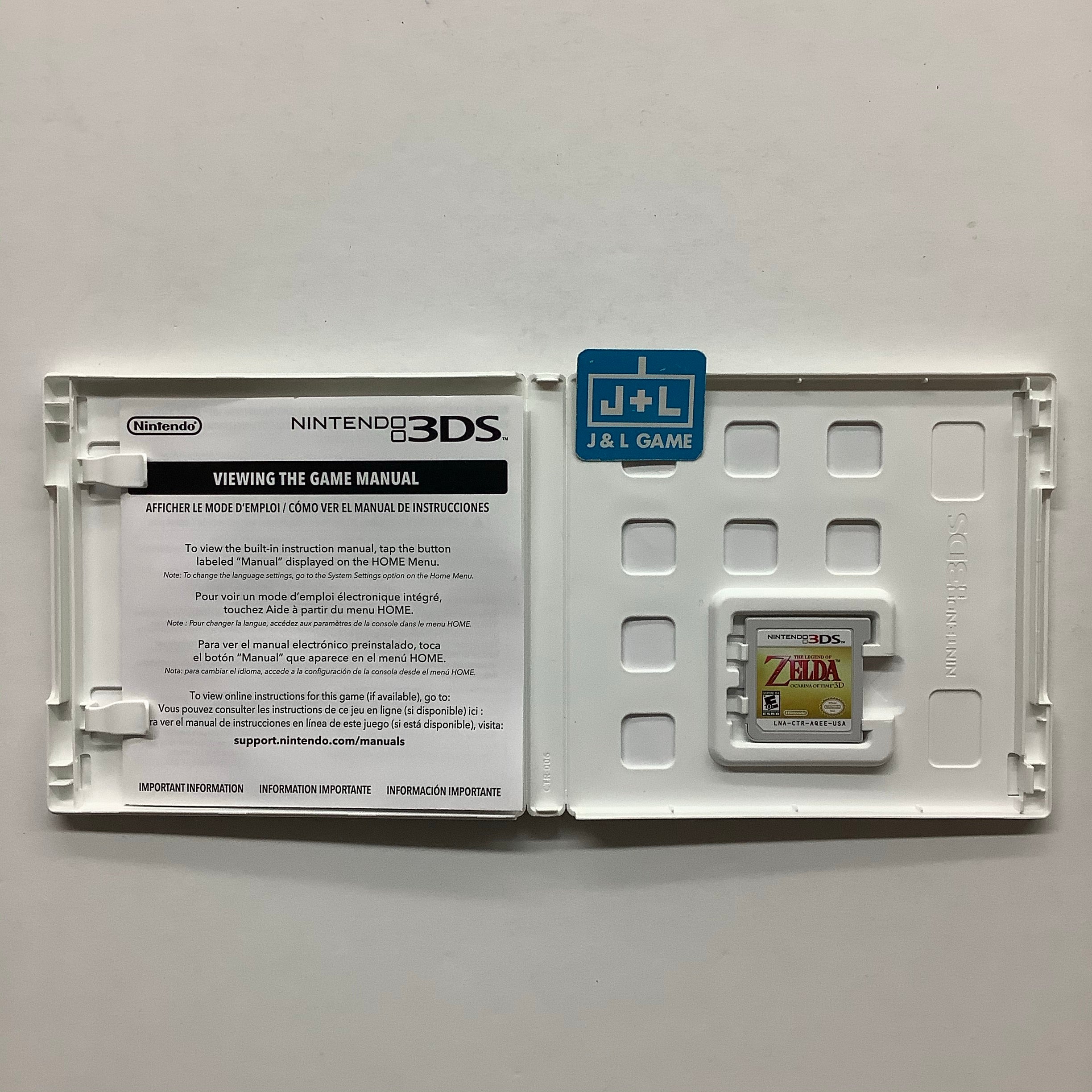 The Legend of Zelda: Ocarina of Time 3D (Nintendo Selects) - Nintendo 3DS [Pre-Owned] Video Games Nintendo   
