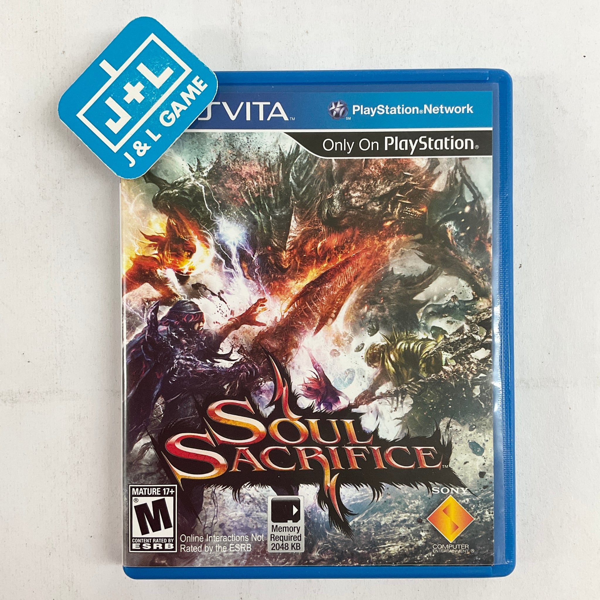 Soul Sacrifice - (PSV) PlayStation Vita [Pre-Owned] Video Games SCEA   