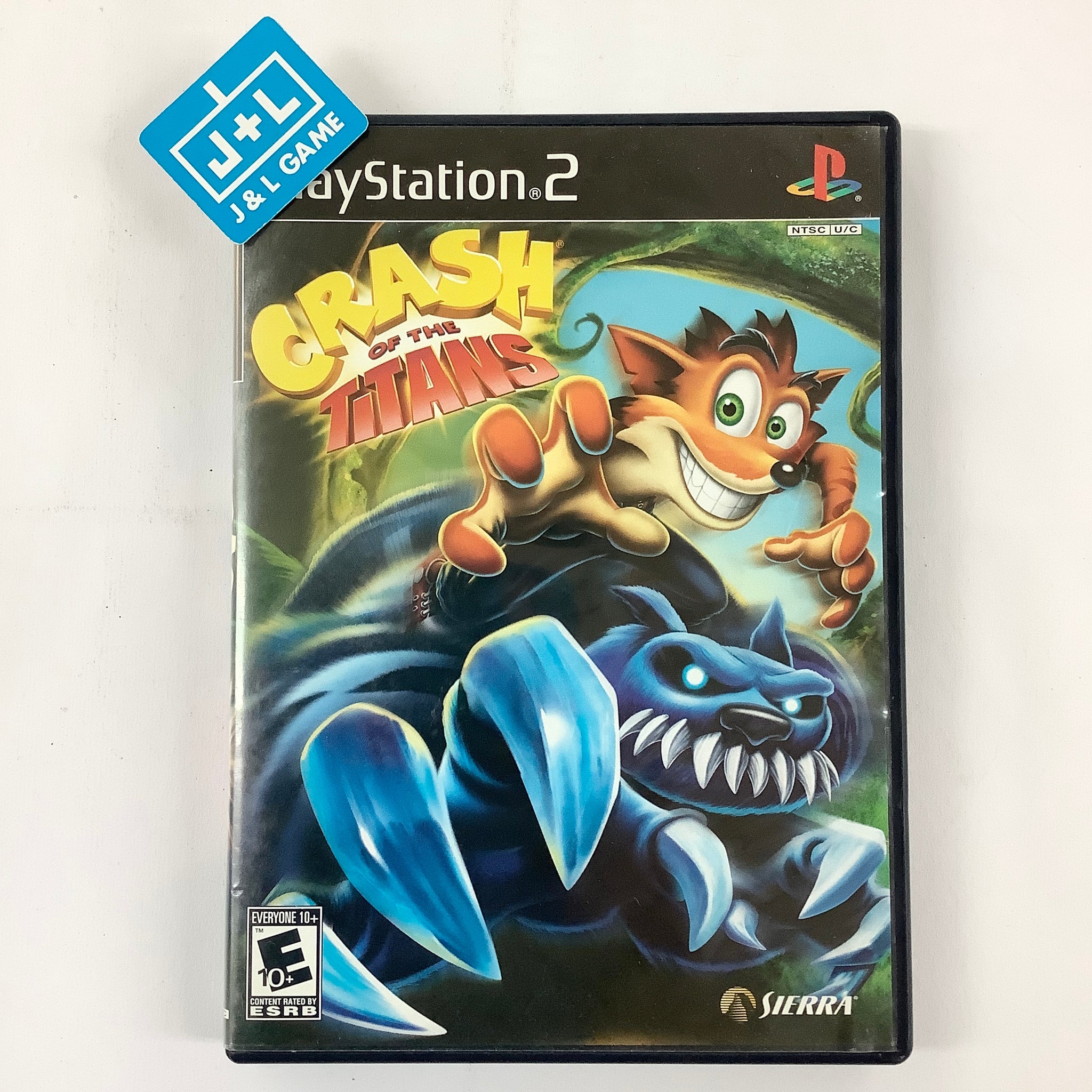 Crash of the Titans - (PS2) PlayStation 2 [Pre-Owned] Video Games Sierra Entertainment   