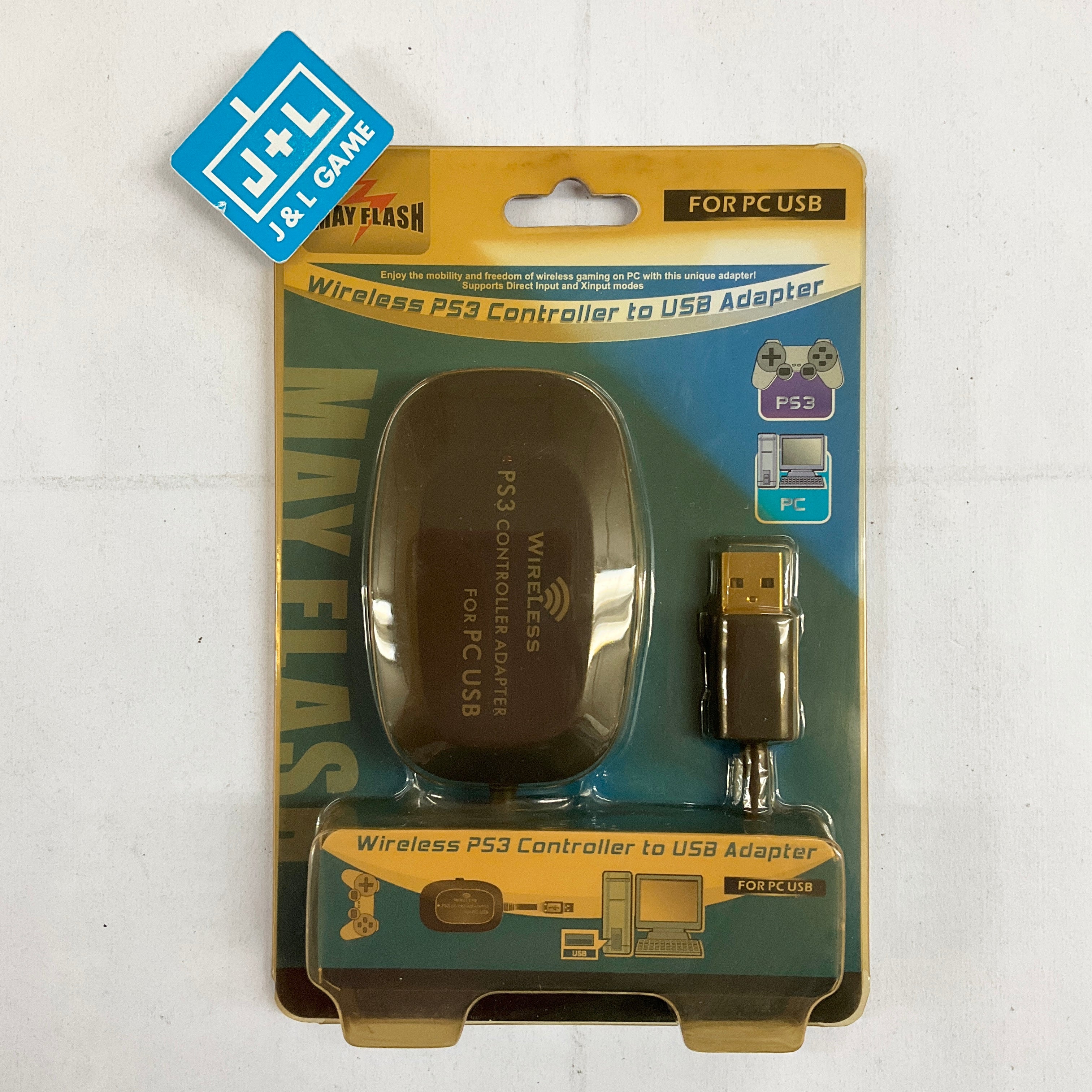 Mayflash Wireless PS3 Controller To PC USB Adapter - (PS3) PlayStation 3 Accessories Mayflash   