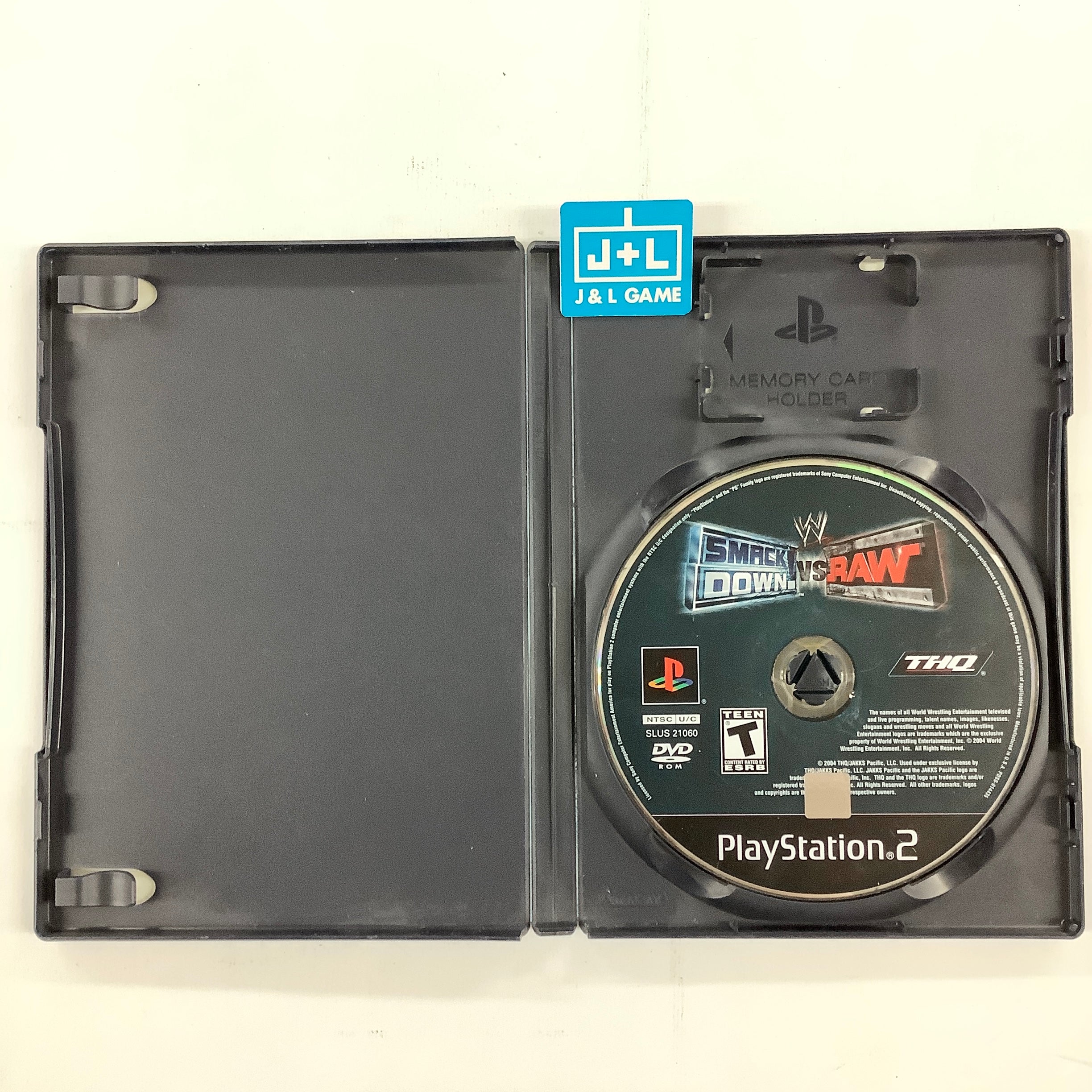 WWE SmackDown! vs. Raw - (PS2) PlayStation 2 [Pre-Owned] Video Games THQ   