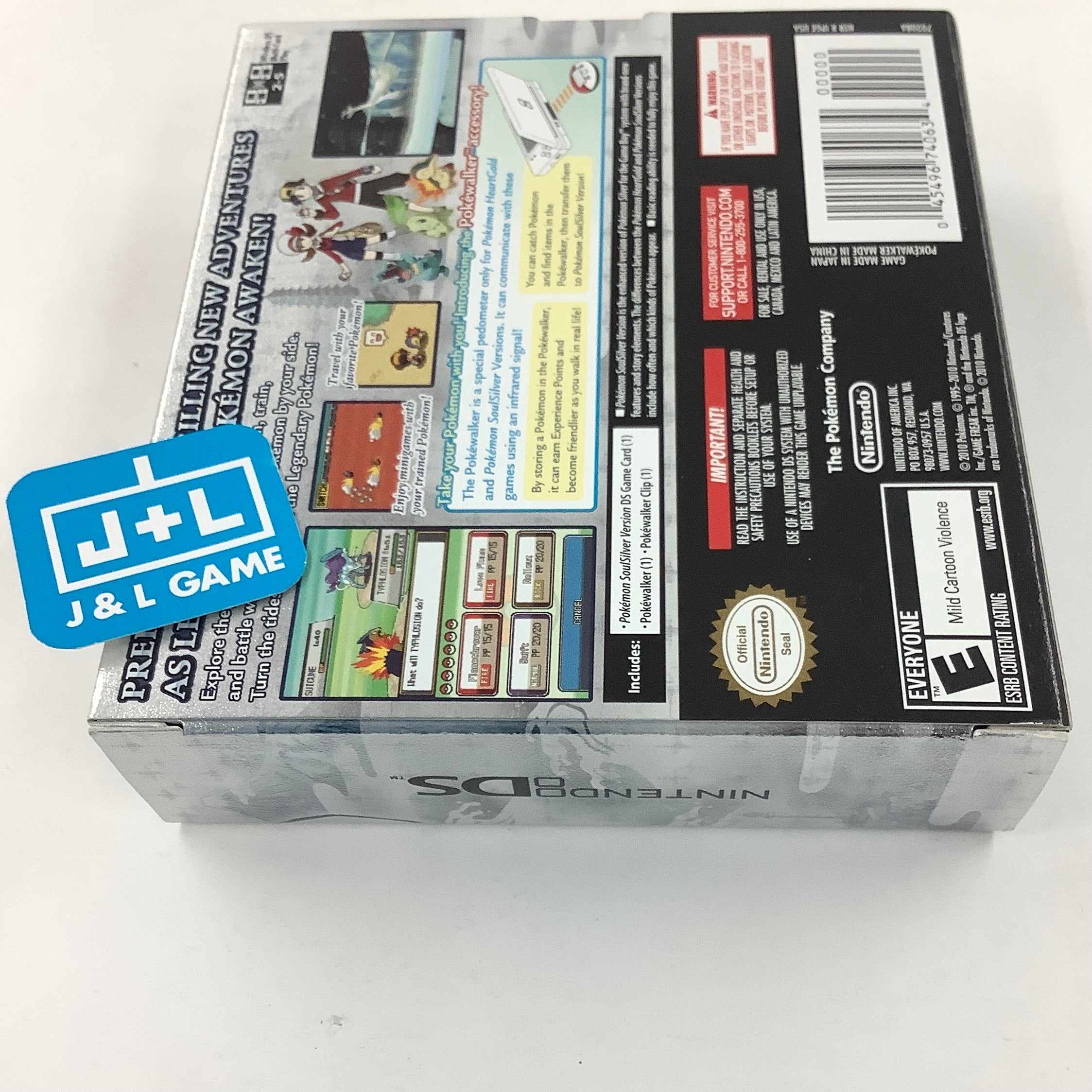 Pokemon SoulSilver Version (#2) - (NDS) Nintendo DS Video Games Nintendo   