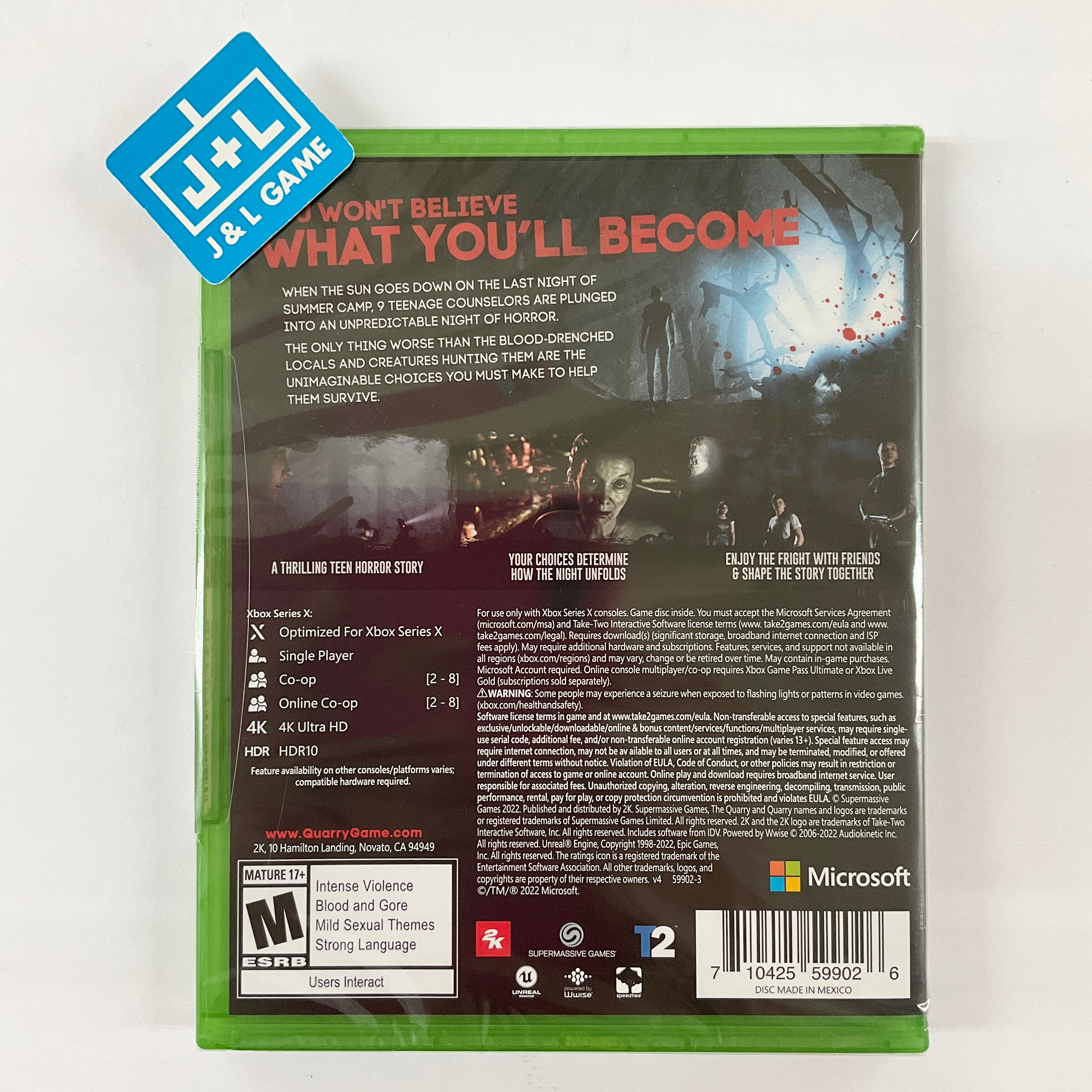 The Quarry - (XSX) Xbox Series X Video Games 2K   