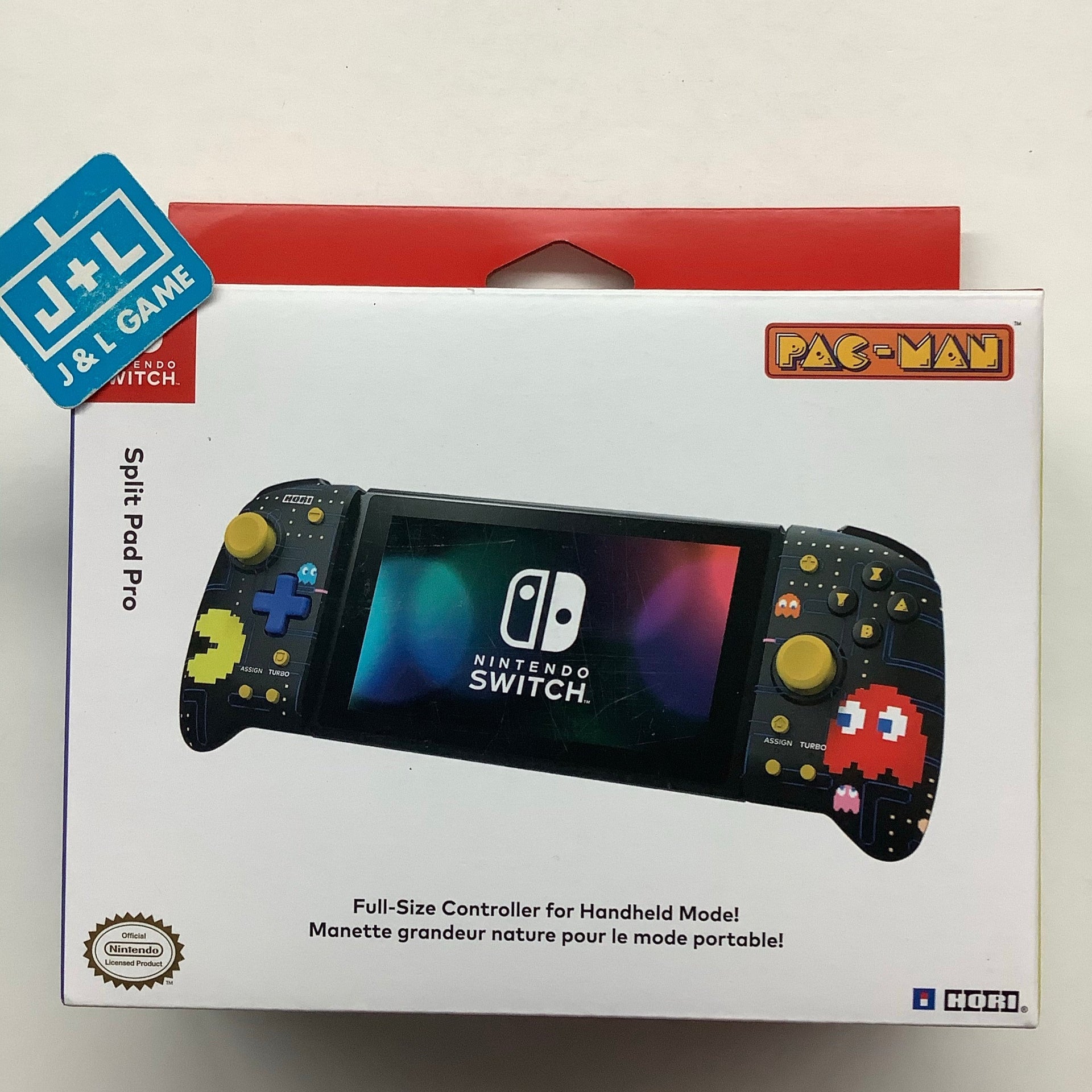 Hori Nintendo Switch Split Pad Pro (Pac-Man) Ergonomic Controller - (N