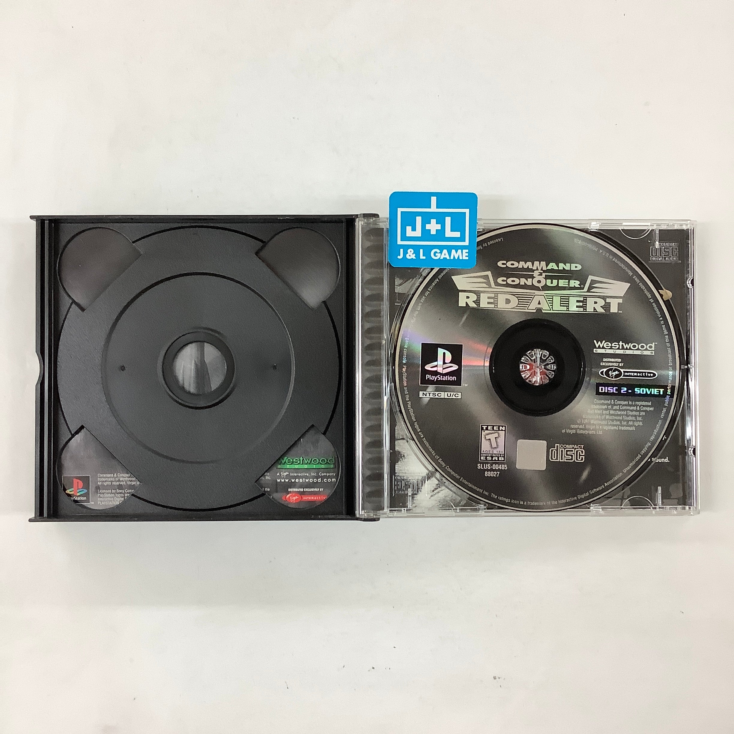 Command & Conquer: Red Alert - (PS1) PlayStation 1 [Pre-Owned] Video Games Westwood Studios   