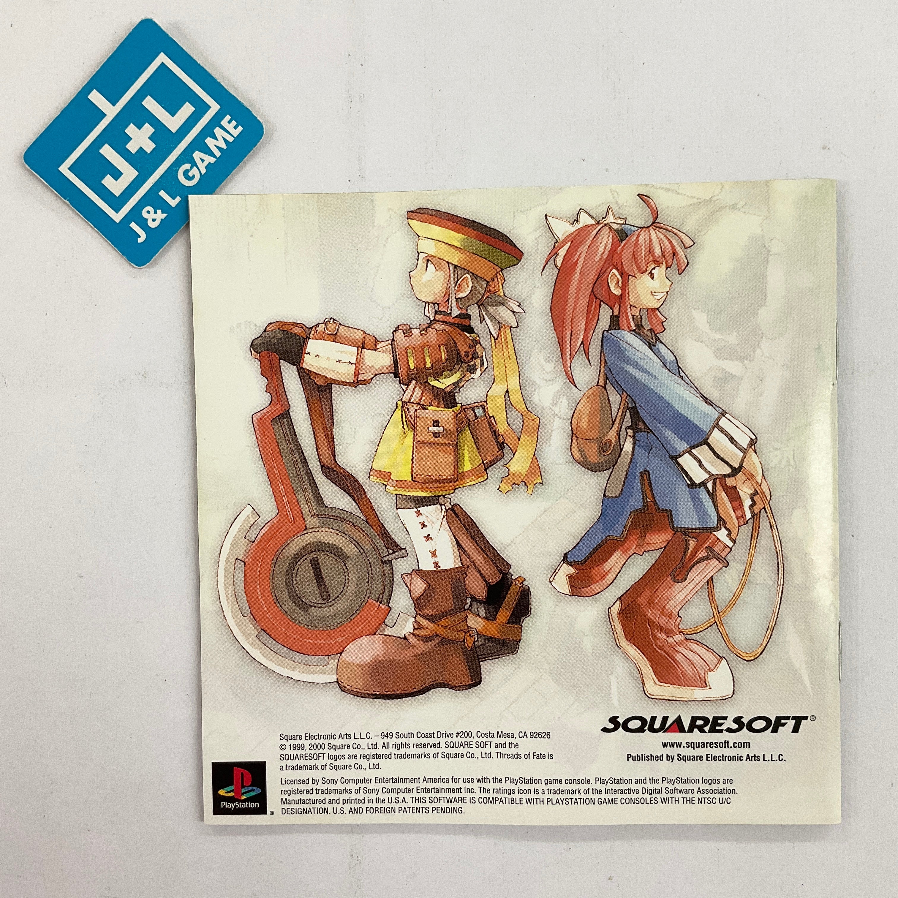 Threads of Fate - (PS1) PlayStation 1 [Pre-Owned] Video Games SquareSoft   