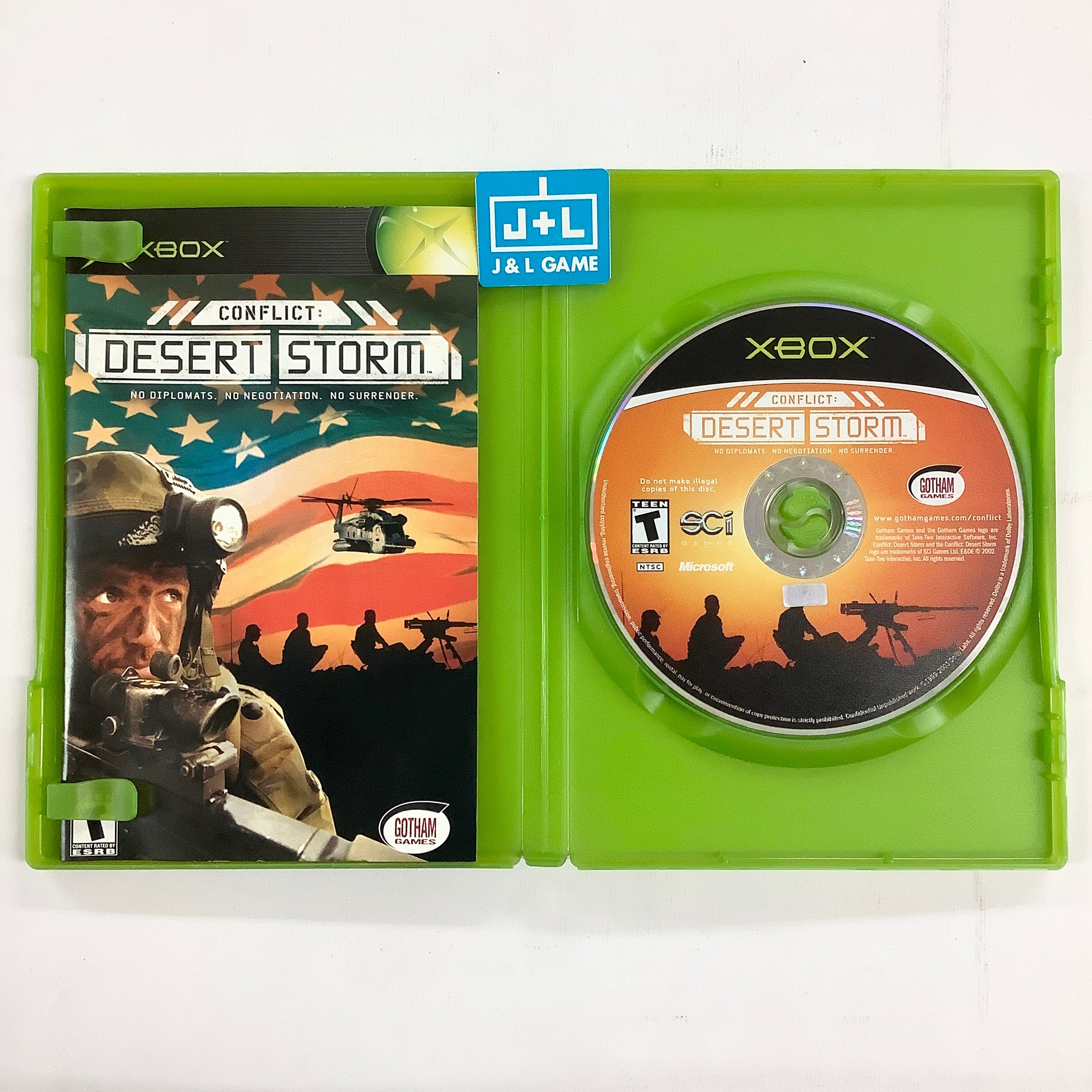 Conflict: Desert Storm - (XB) Xbox [Pre-Owned] Video Games Gotham Games   