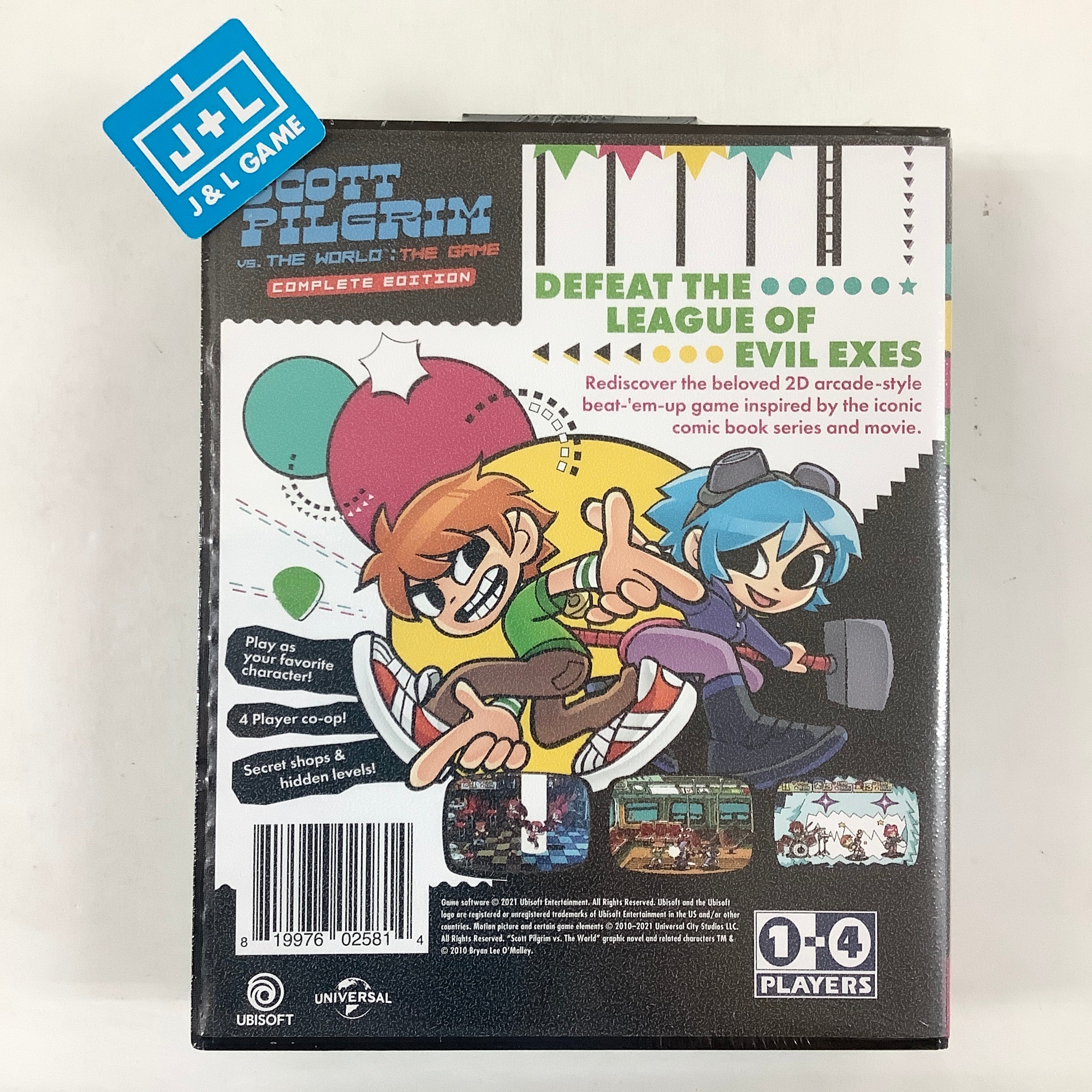 Scott Pilgrim vs. The World: Complete Edition (Classic Edition) (Limited Run #382) - (PS4) PlayStation 4 Video Games Nintendo Switch   