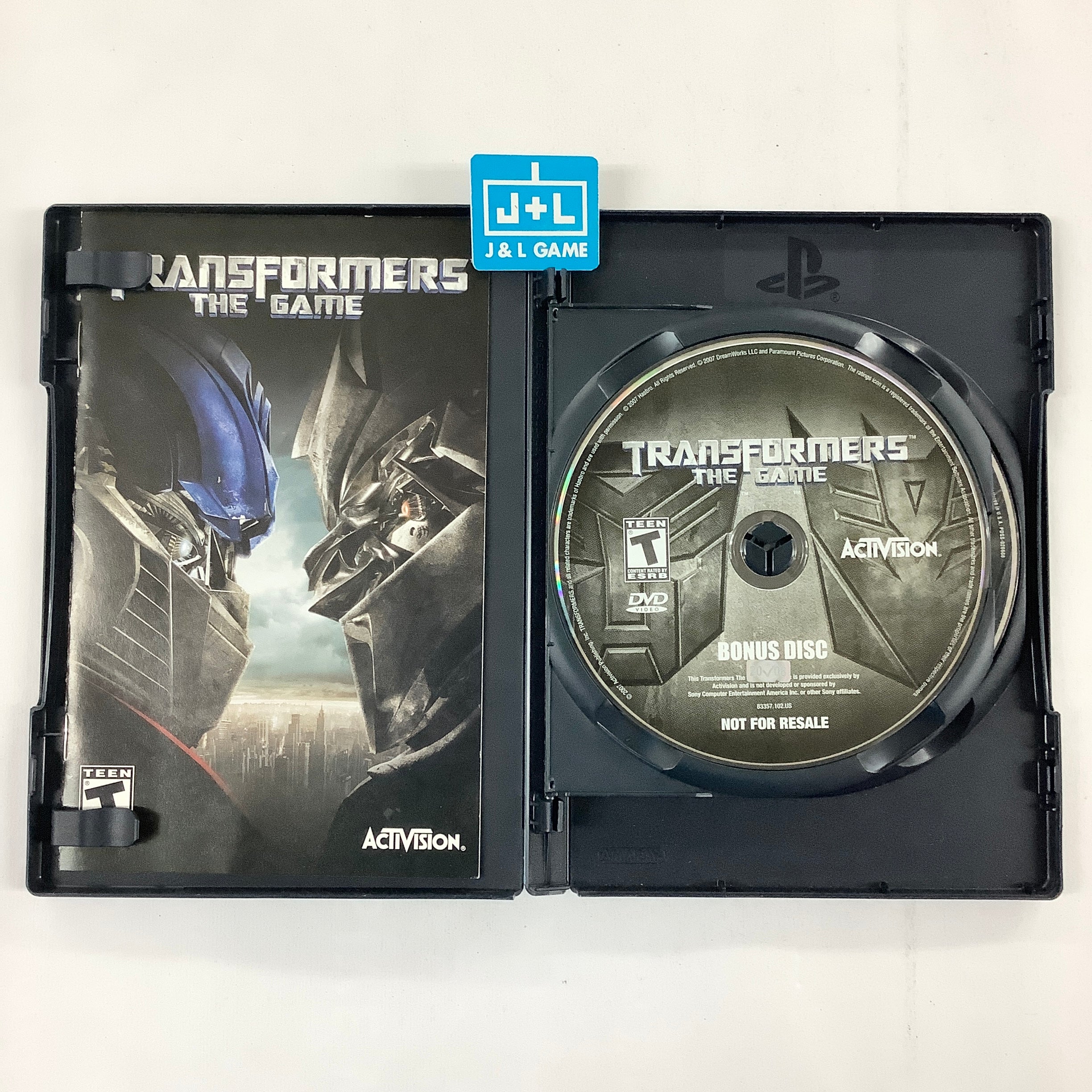 Transformers: The Game (Greatest Hits) - (PS2) PlayStation 2 [Pre-Owned] Video Games Activision   