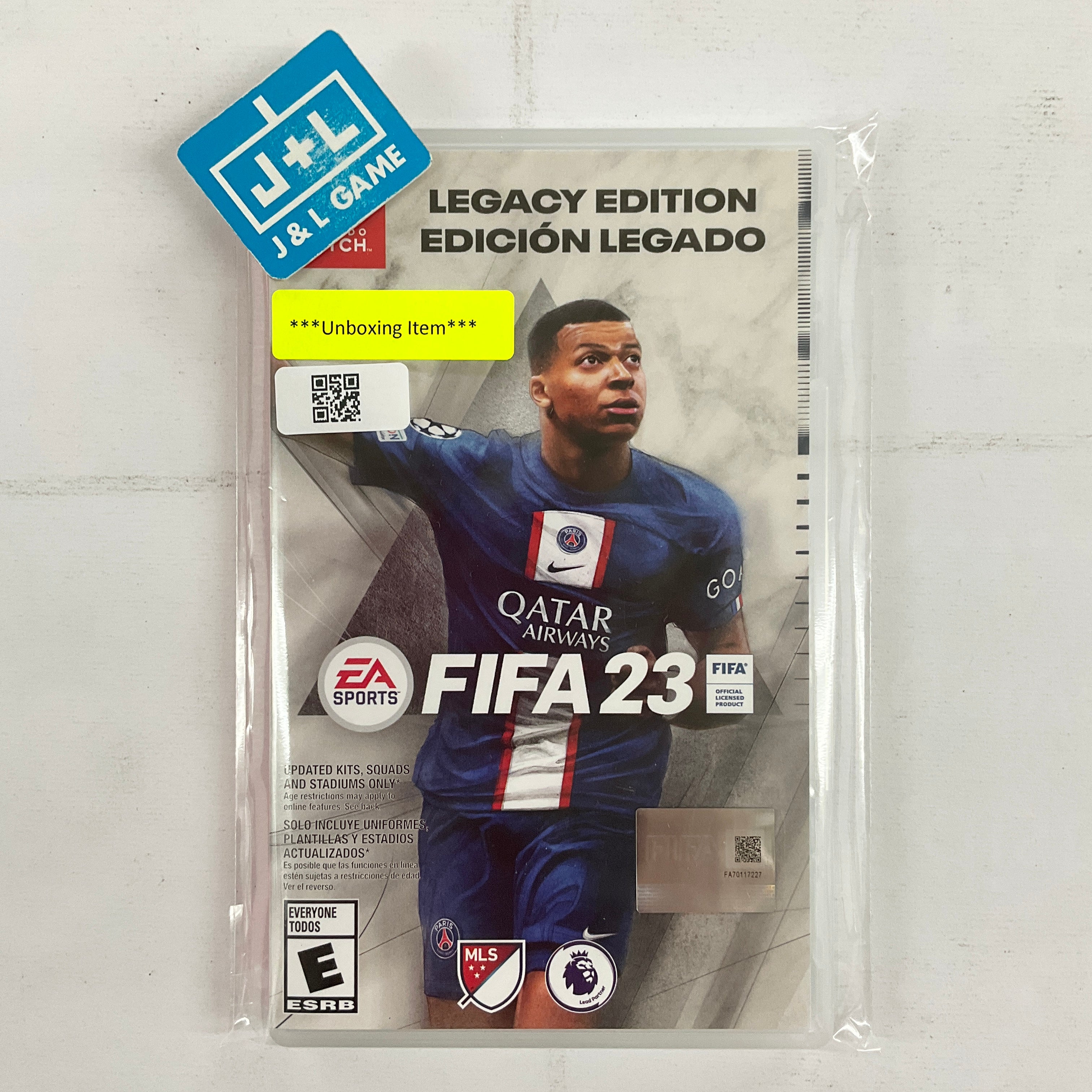 FIFA 23 Legacy Edition - (NSW) Nintendo Switch [UNBOXING] | J&L Game