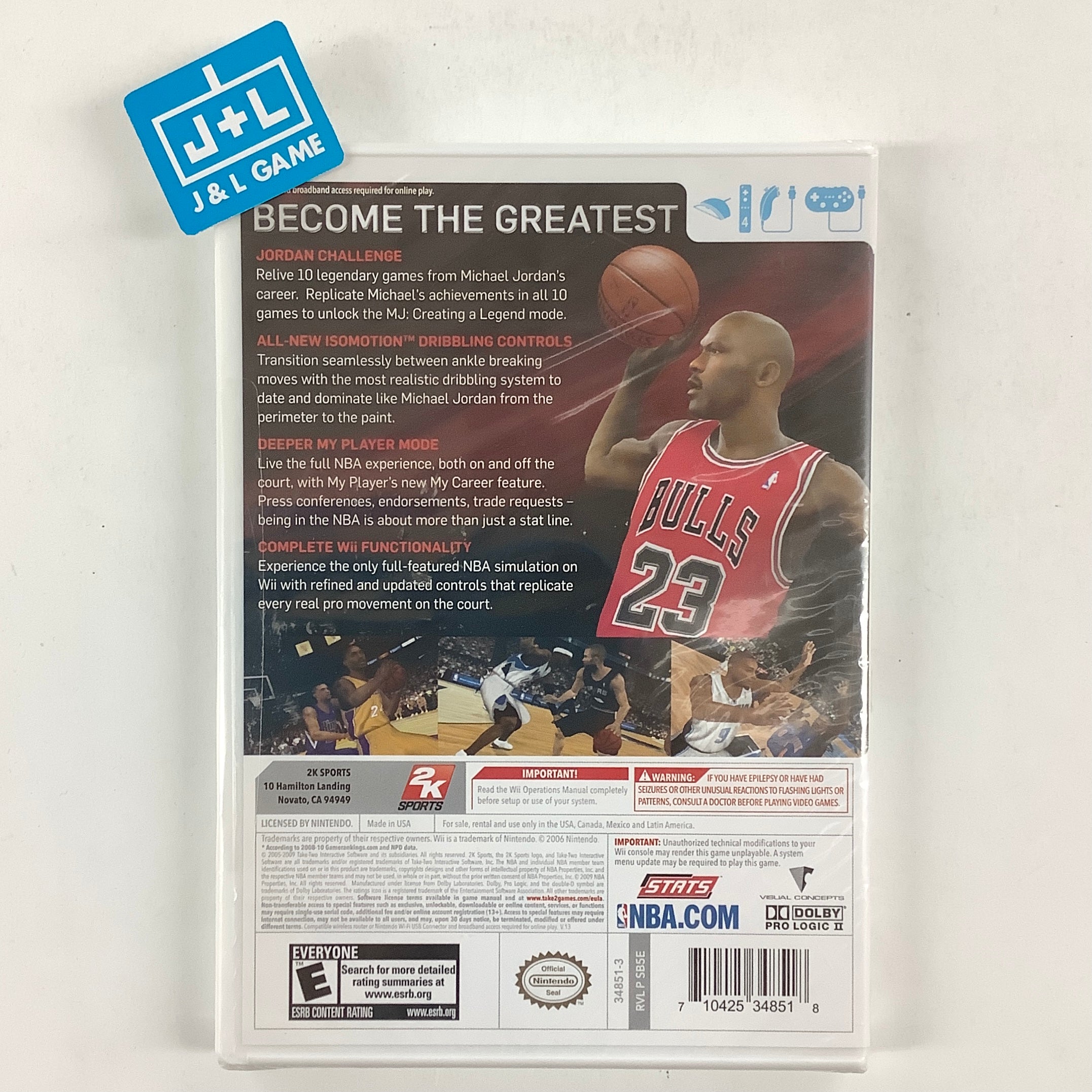 NBA 2K11 -  Nintendo Wii Video Games 2K Sports   