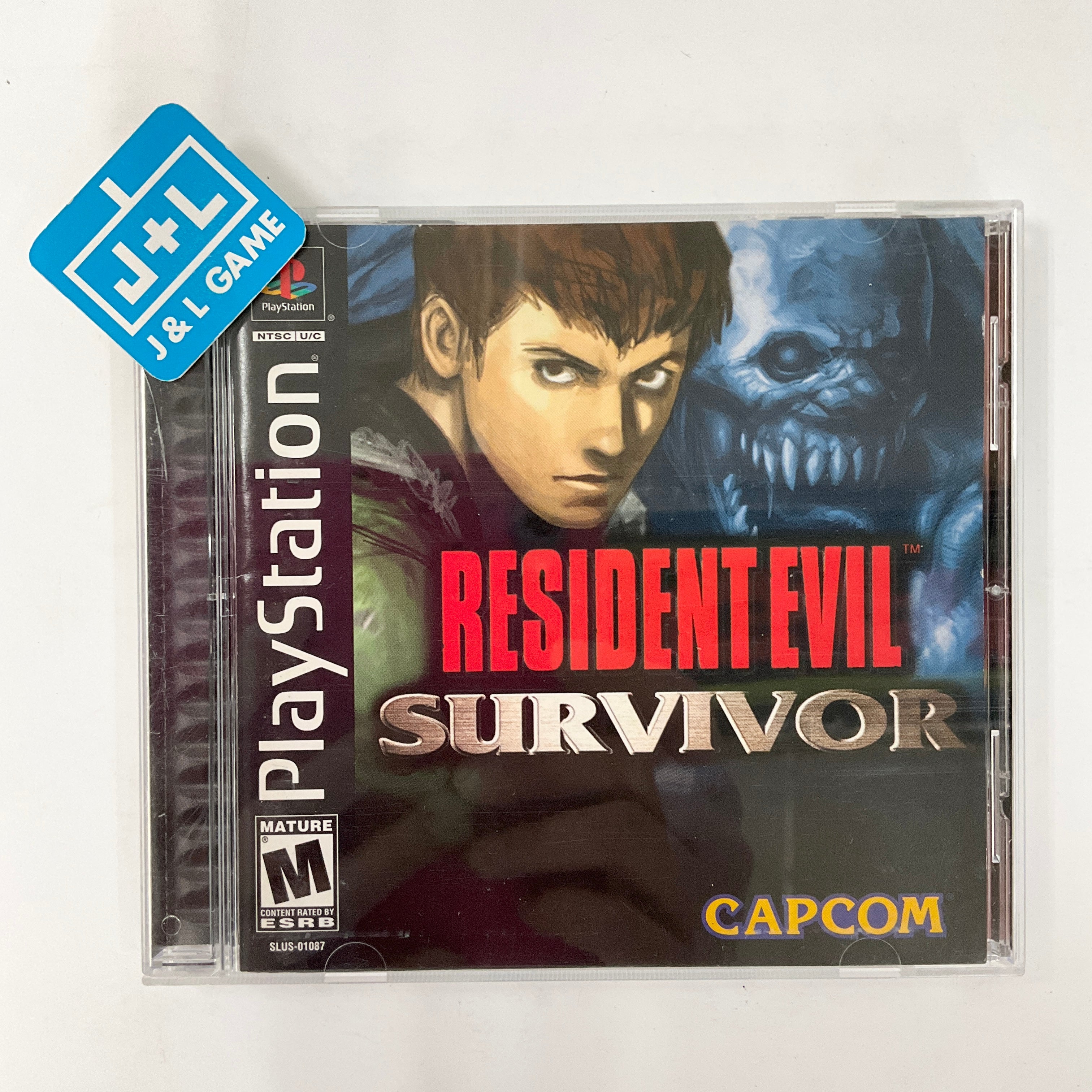 Resident Evil Survivor - (PS1) PlayStation 1 [Pre-Owned] Video Games Capcom   