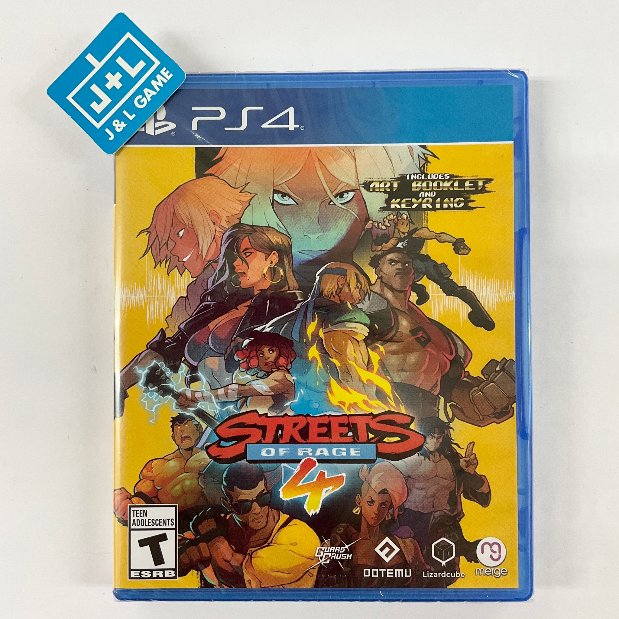 Streets of Rage 4 - (PS4) PlayStation 4 Video Games Merge Games   