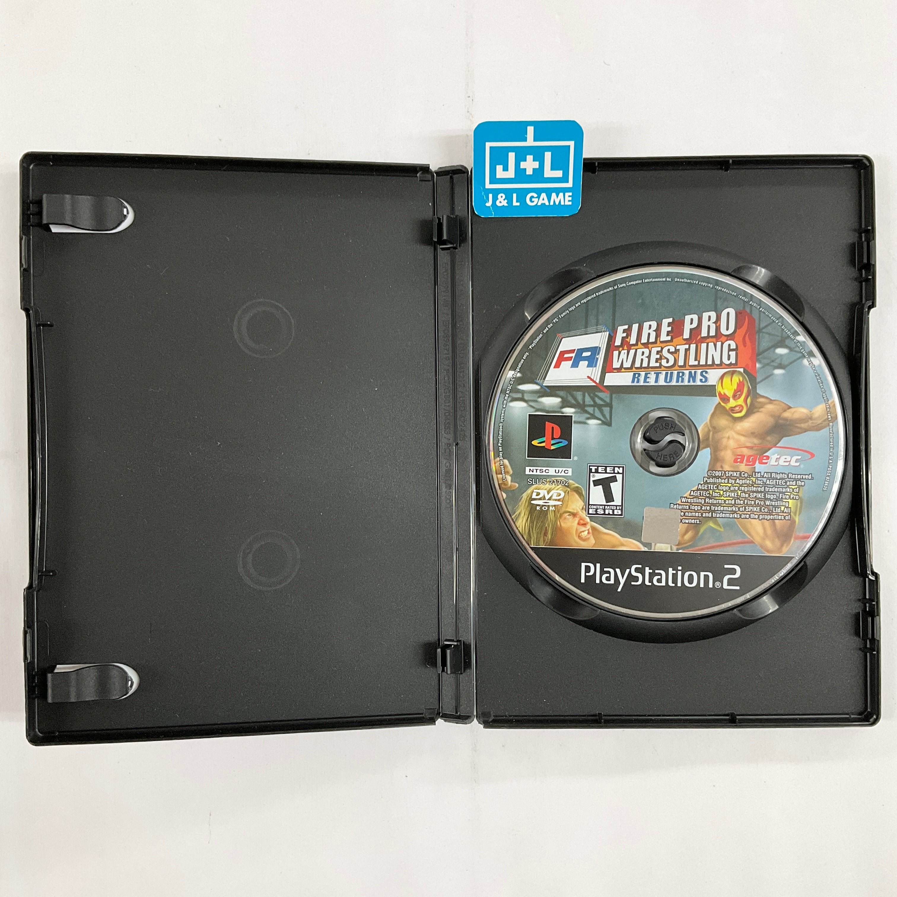 Fire Pro Wrestling Returns - (PS2) PlayStation 2 [Pre-Owned] Video Games Agetec   