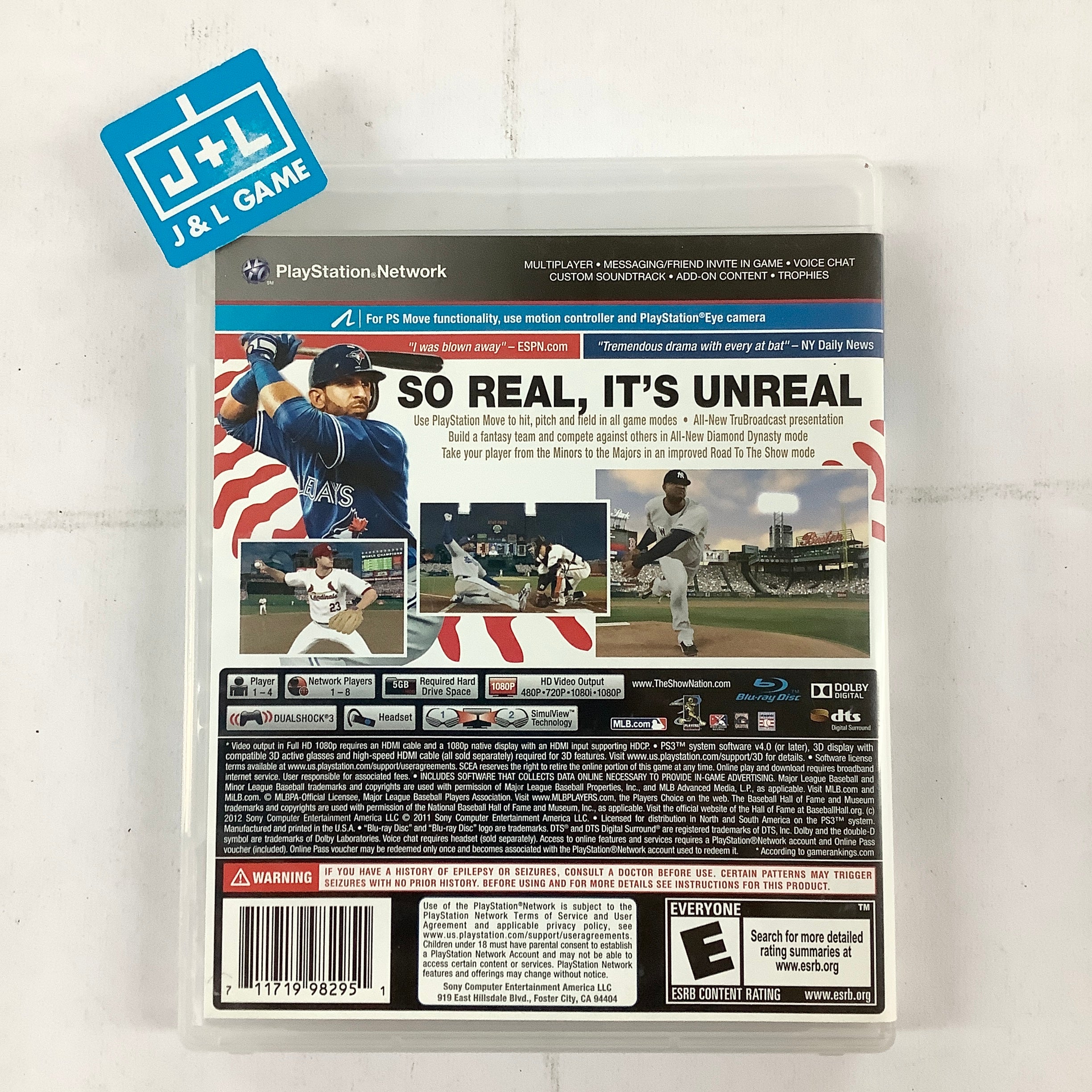 MLB 12: The Show - (PS3) PlayStation 3 [Pre-Owned] Video Games SCEA   