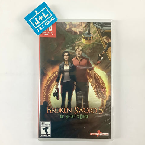 Broken Sword 5: The Serpent's Curse - (NSW) Nintendo Switch Video Games Ravenscourt   