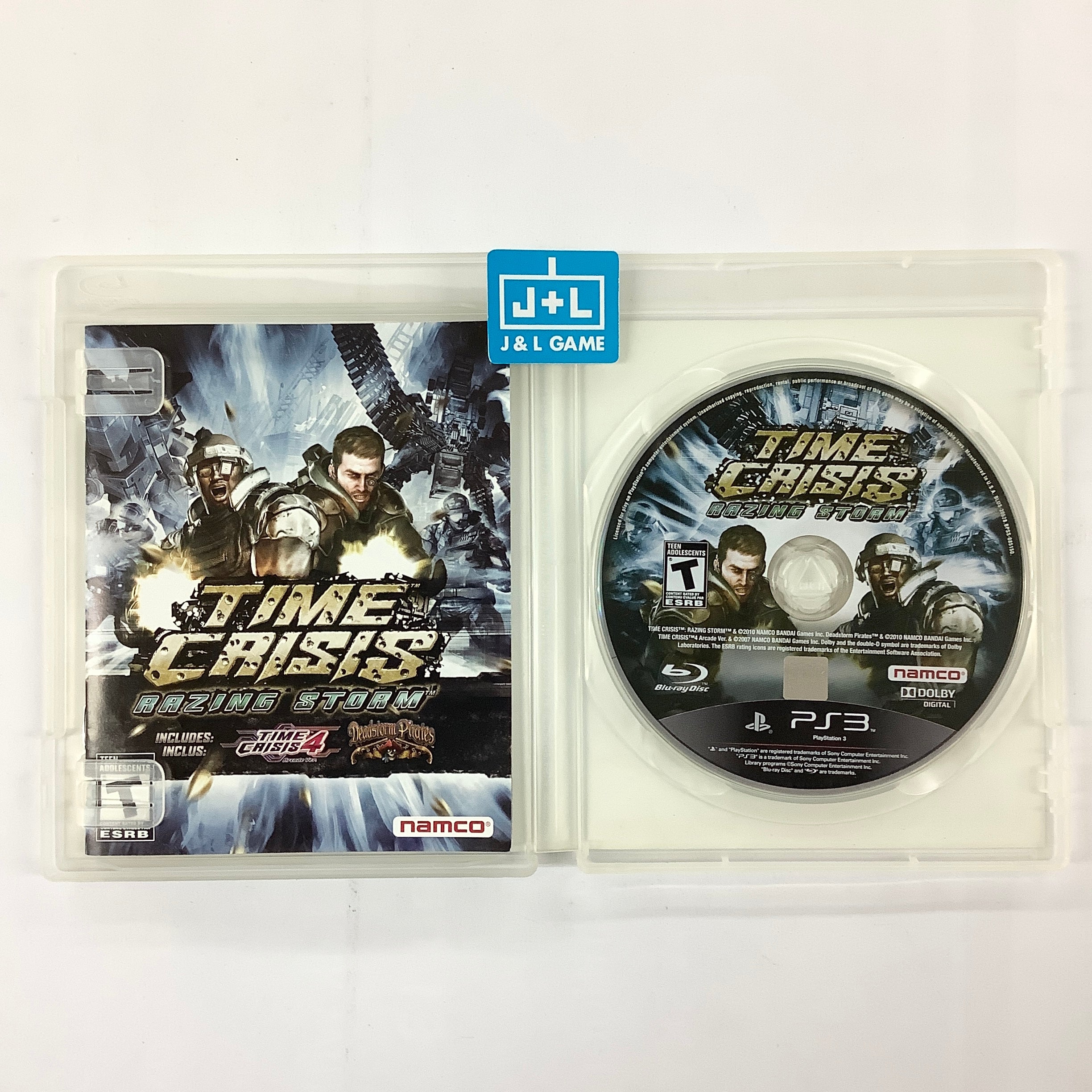 Time Crisis: Razing Storm - (PS3) PlayStation 3 [Pre-Owned] Video Games Namco Bandai Games   