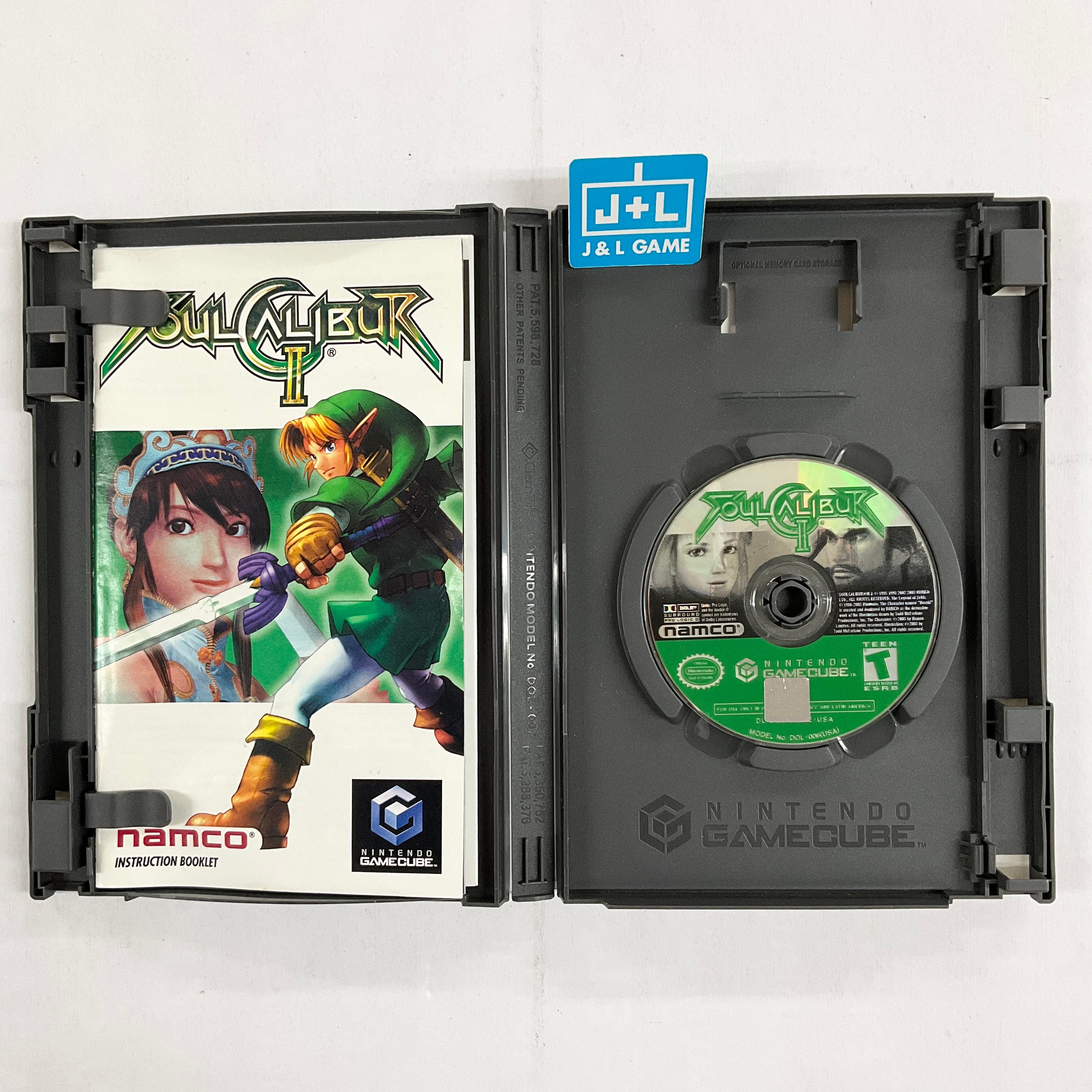 Soul Calibur II - (GC) GameCube [Pre-Owned] Video Games Namco   