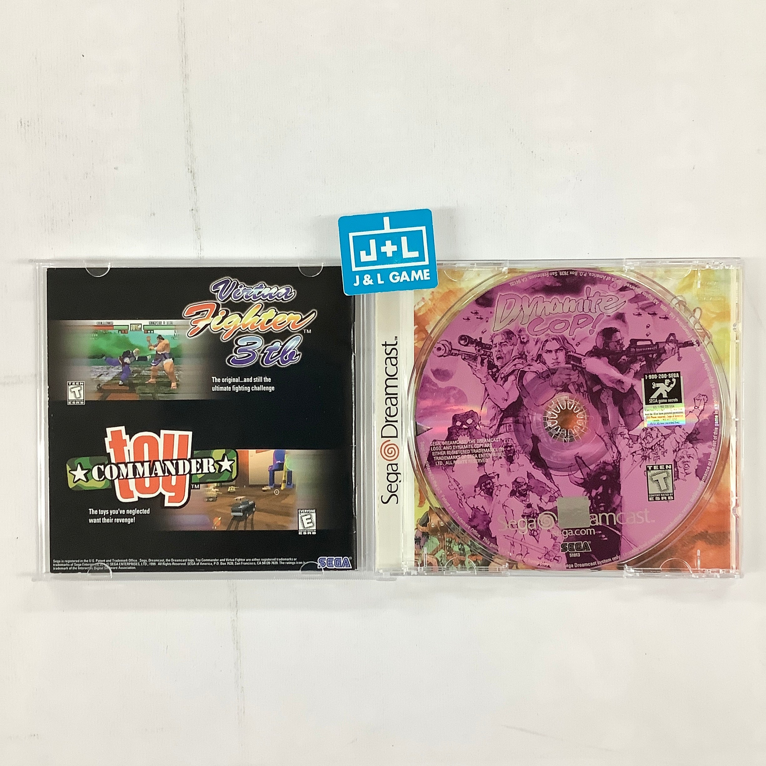 Dynamite Cop! - (DC) SEGA Dreamcast  [Pre-Owned] Video Games Sega   