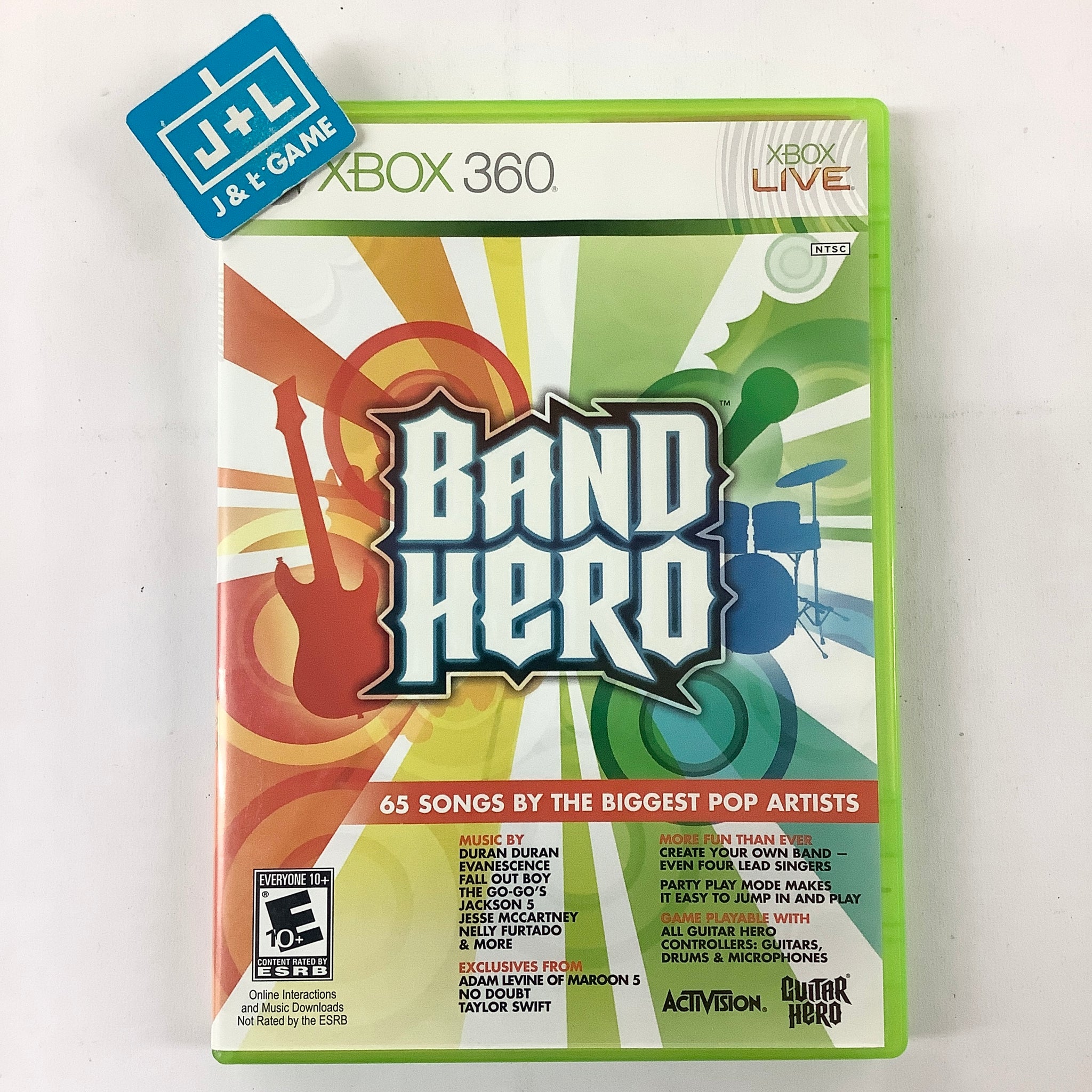Band Hero - Xbox 360 [Pre-Owned] Video Games Activision   