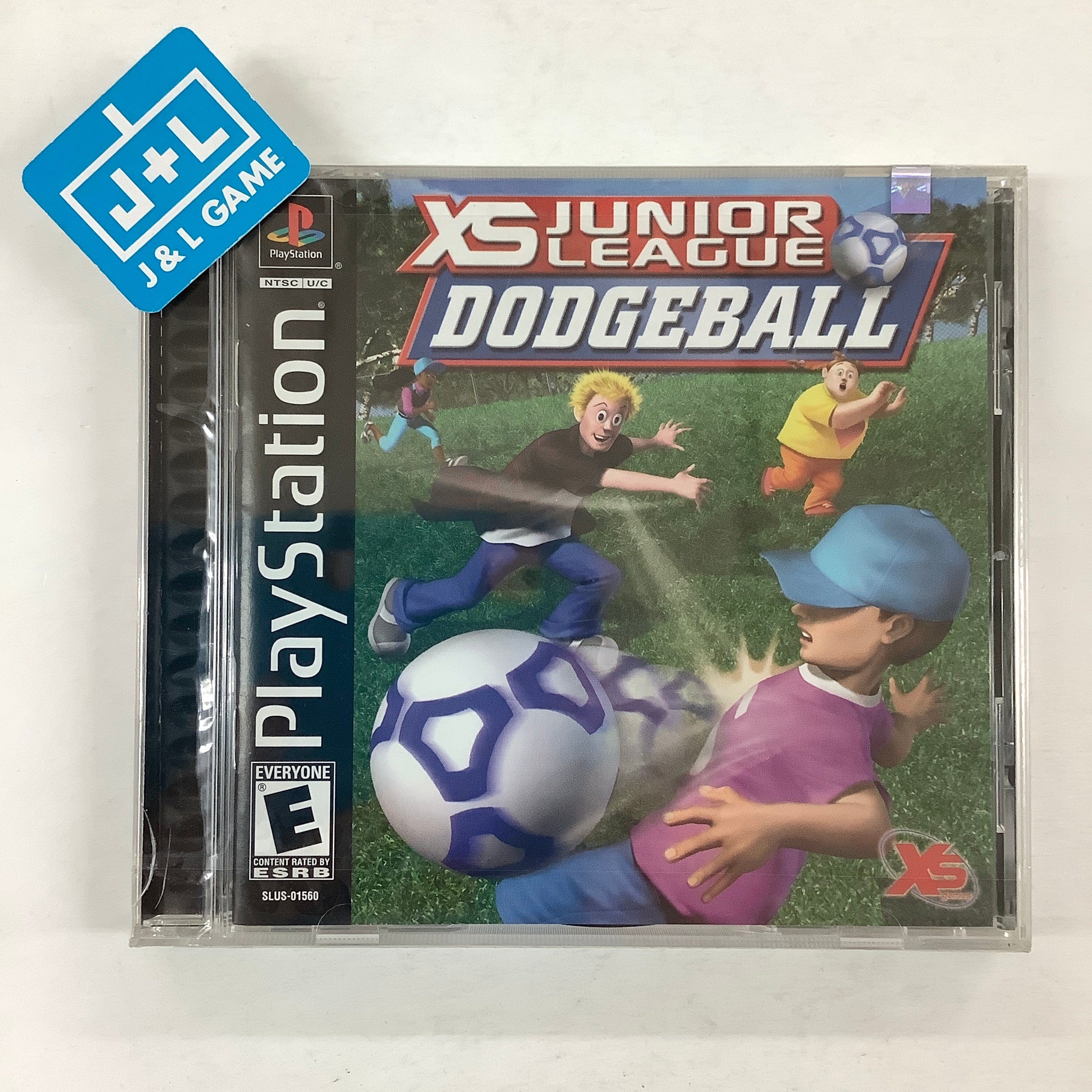 XS Junior League Dodgeball - (PS1) PlayStation 1 Video Games XS Games   