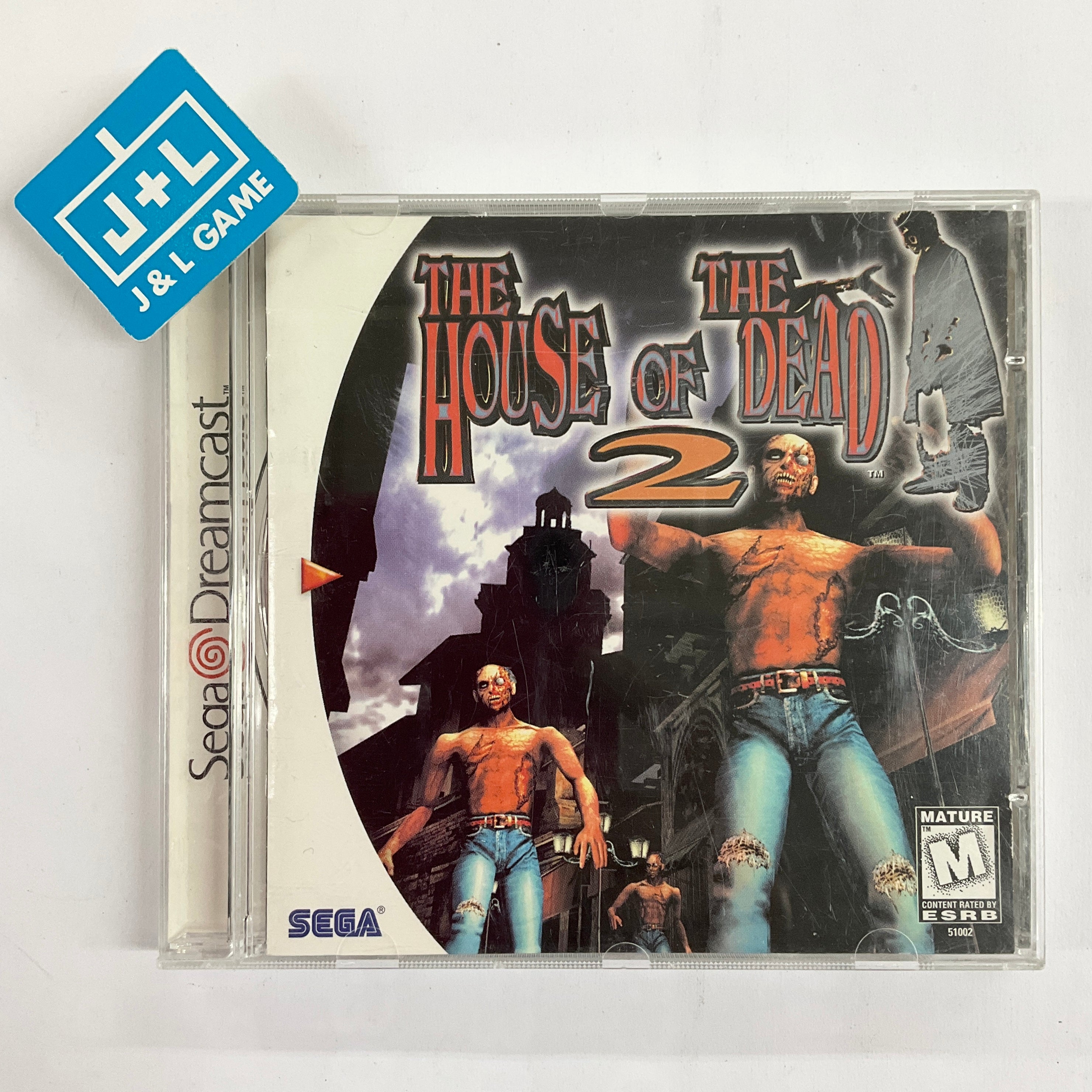 The House of the Dead 2 - (DC) SEGA Dreamcast [Pre-Owned] Video Games Sega   