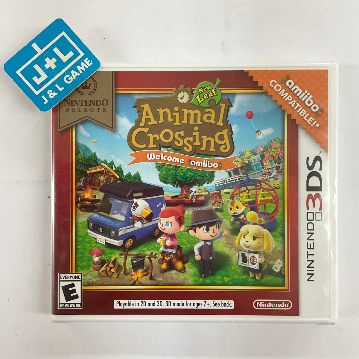 Animal Crossing New Leaf - Welcome Amiibo (Nintendo Selects) - Nintend