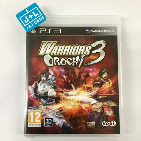 Warriors Orochi 3 - (PS3) PlayStation 3 [Pre-Owned] (European Import) Video Games Koei Tecmo Games   