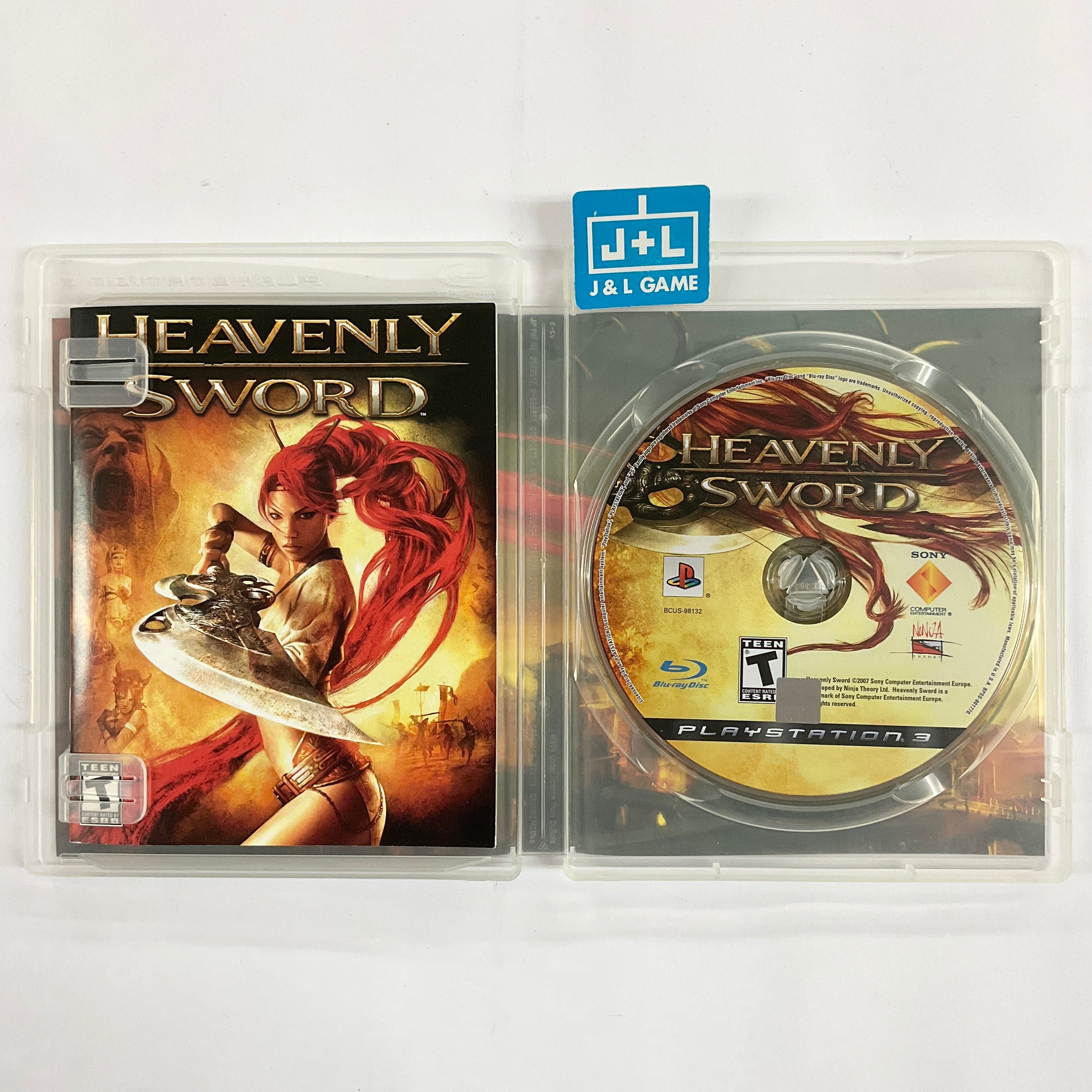 Heavenly Sword - (PS3) PlayStation 3 [Pre-Owned] Video Games SCEA   