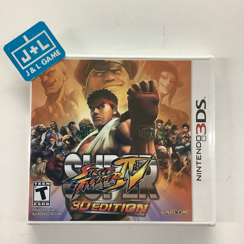Super Street Fighter IV: 3D Edition - Nintendo 3DS Video Games Capcom   