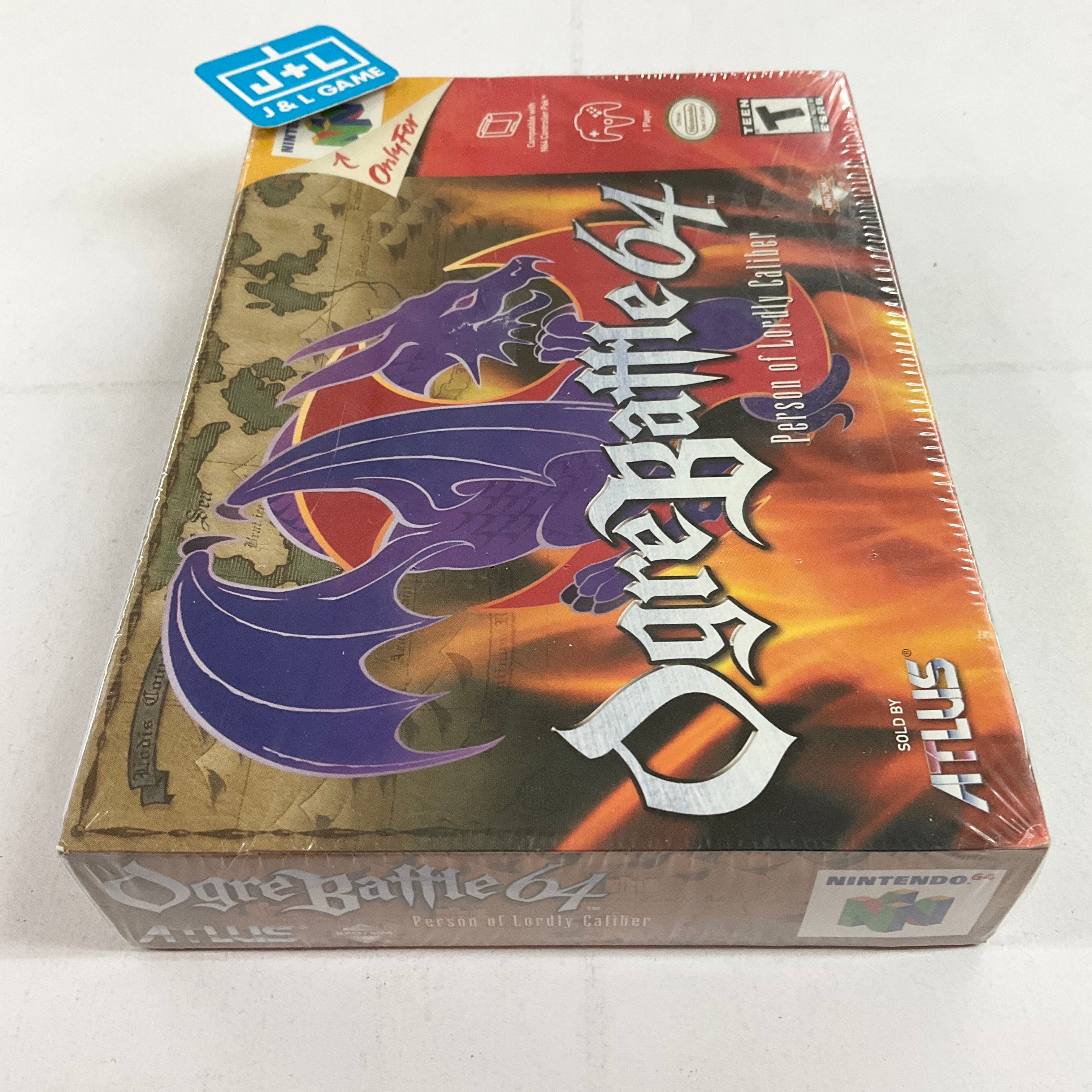 Ogre Battle 64: Person of Lordly Caliber - (N64) Nintendo 64 Video Games Atlus   