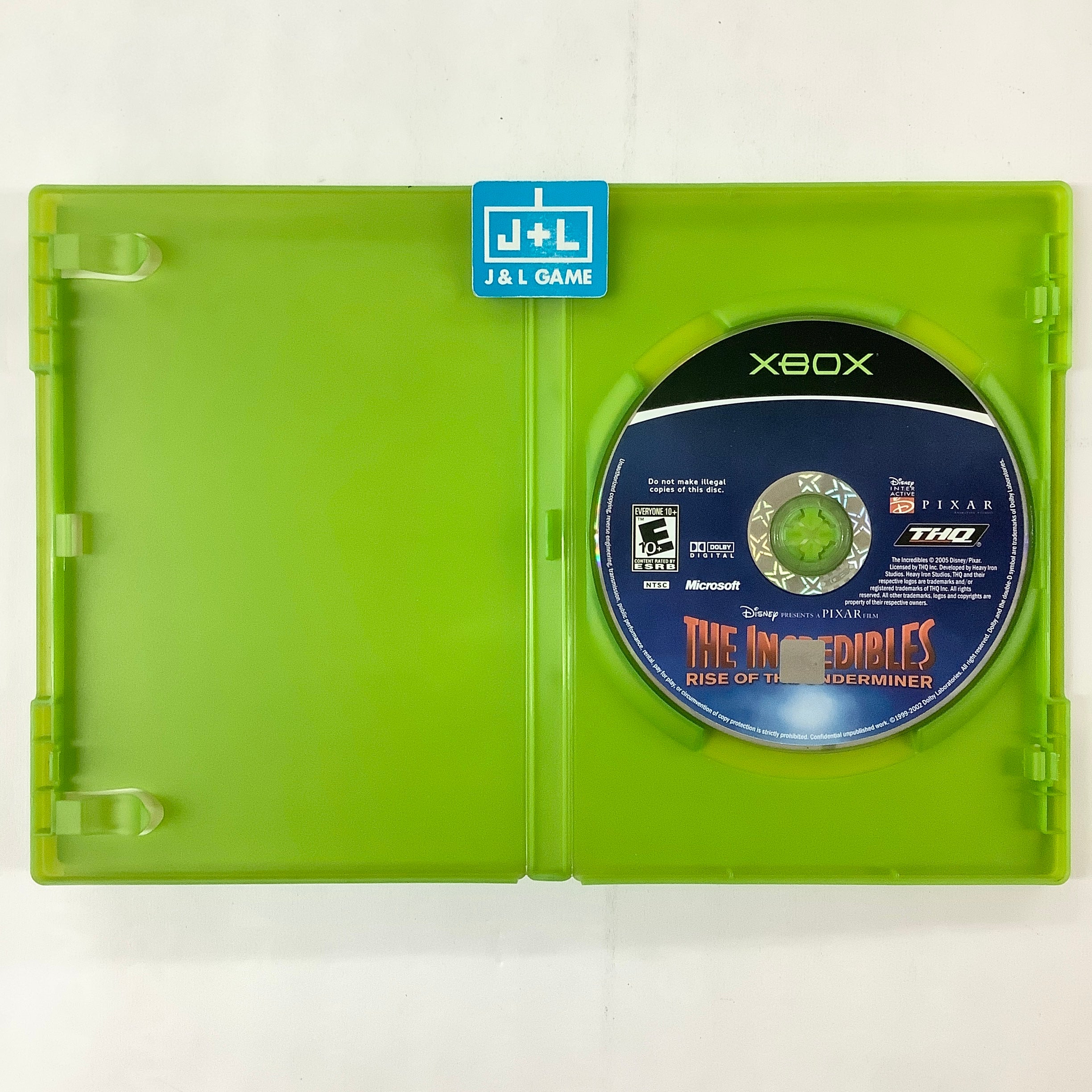 The Incredibles: Rise of the Underminer - (XB) Xbox [Pre-Owned] Video Games THQ   