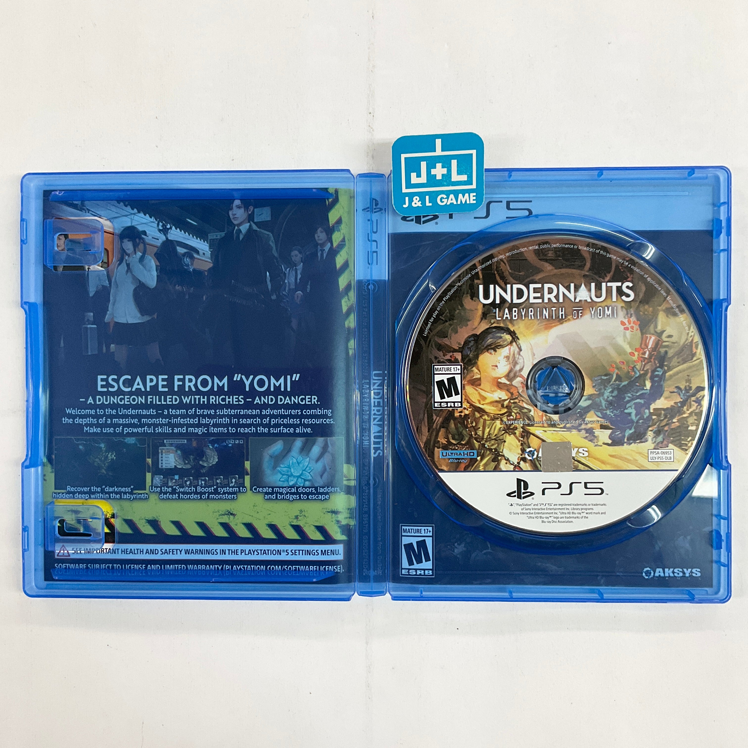 Undernauts: Labyrinth of Yomi - (PS5) PlayStation 5 [Pre-Owned] Video Games Aksys   