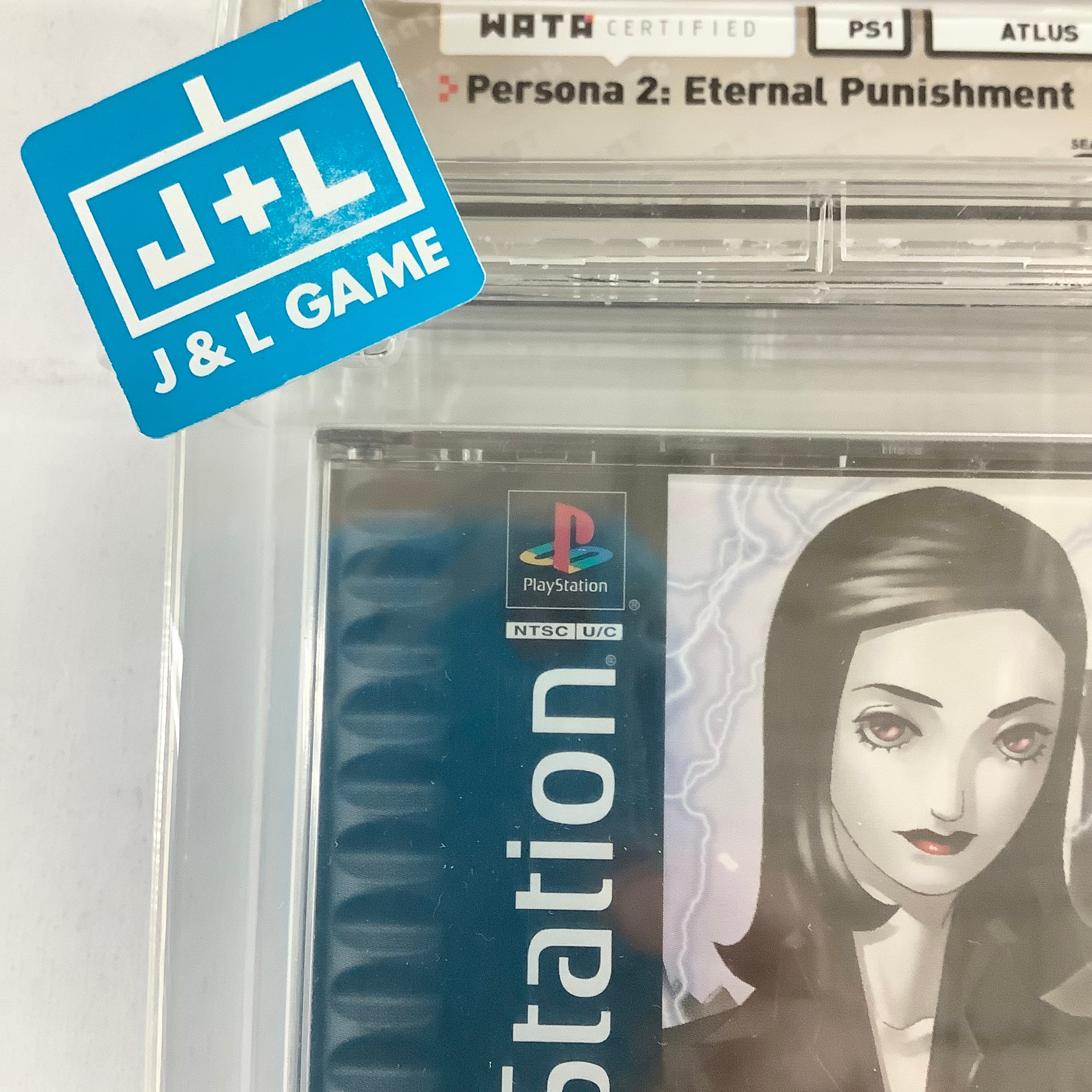 Persona 2: Eternal Punishment (WATA Graded 9.6) - (PS1) PlayStation 1 Video Games Atlus   