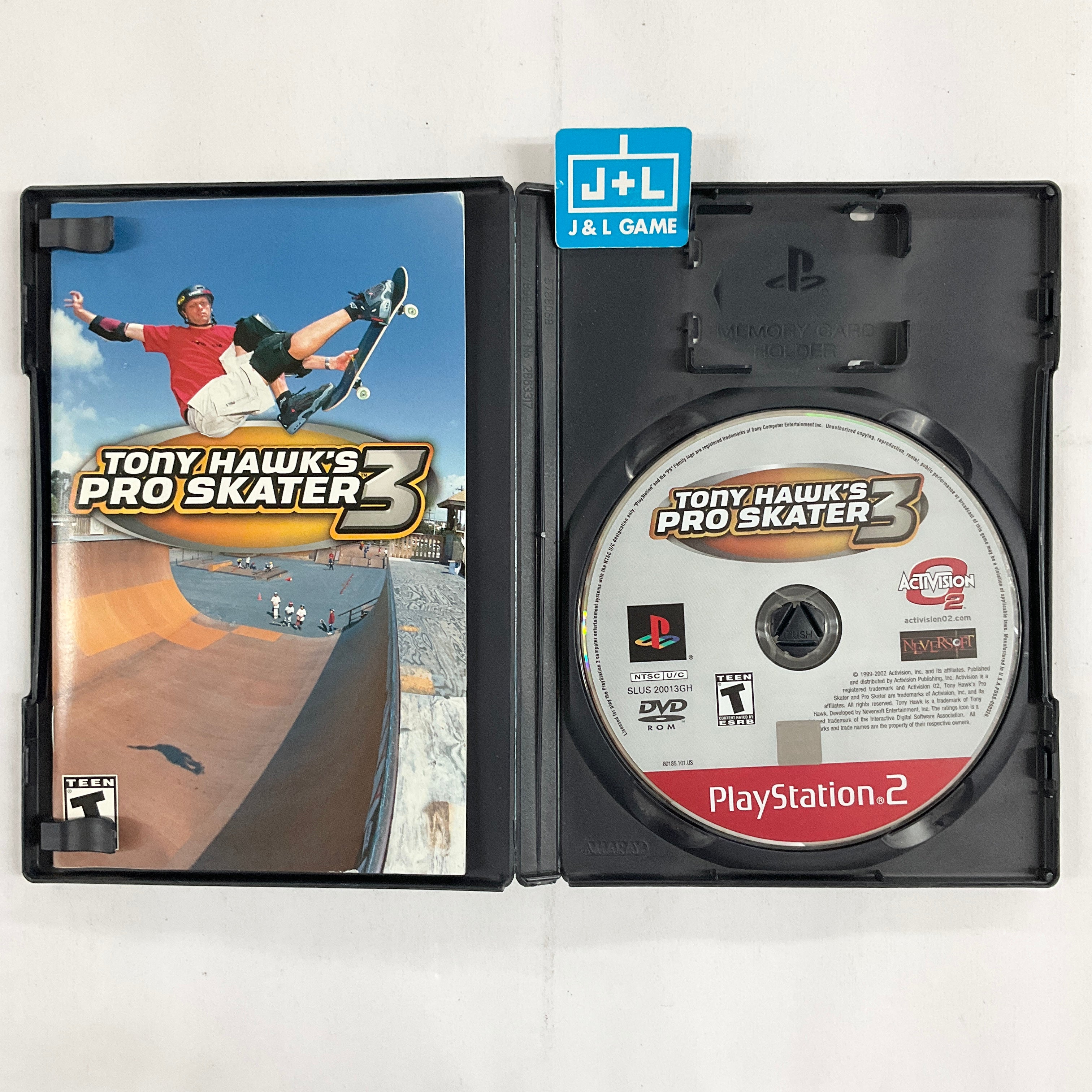Tony Hawk's Pro Skater 3 (Greatest Hits) - (PS2) PlayStation 2 [Pre-Owned] Video Games Activision   