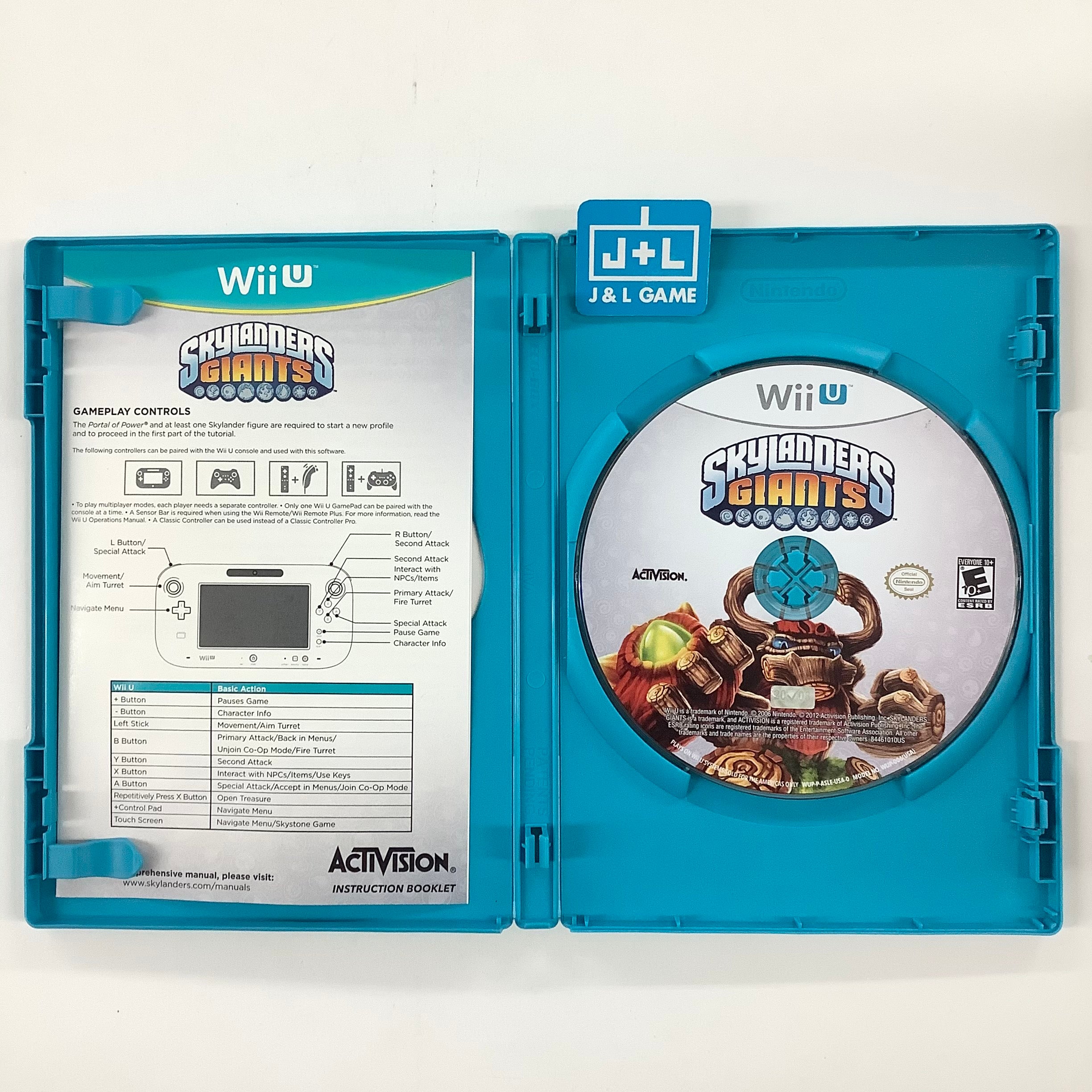 Skylanders Giants (Game Only) - Nintendo Wii U [Pre-Owned] Video Games Activision   