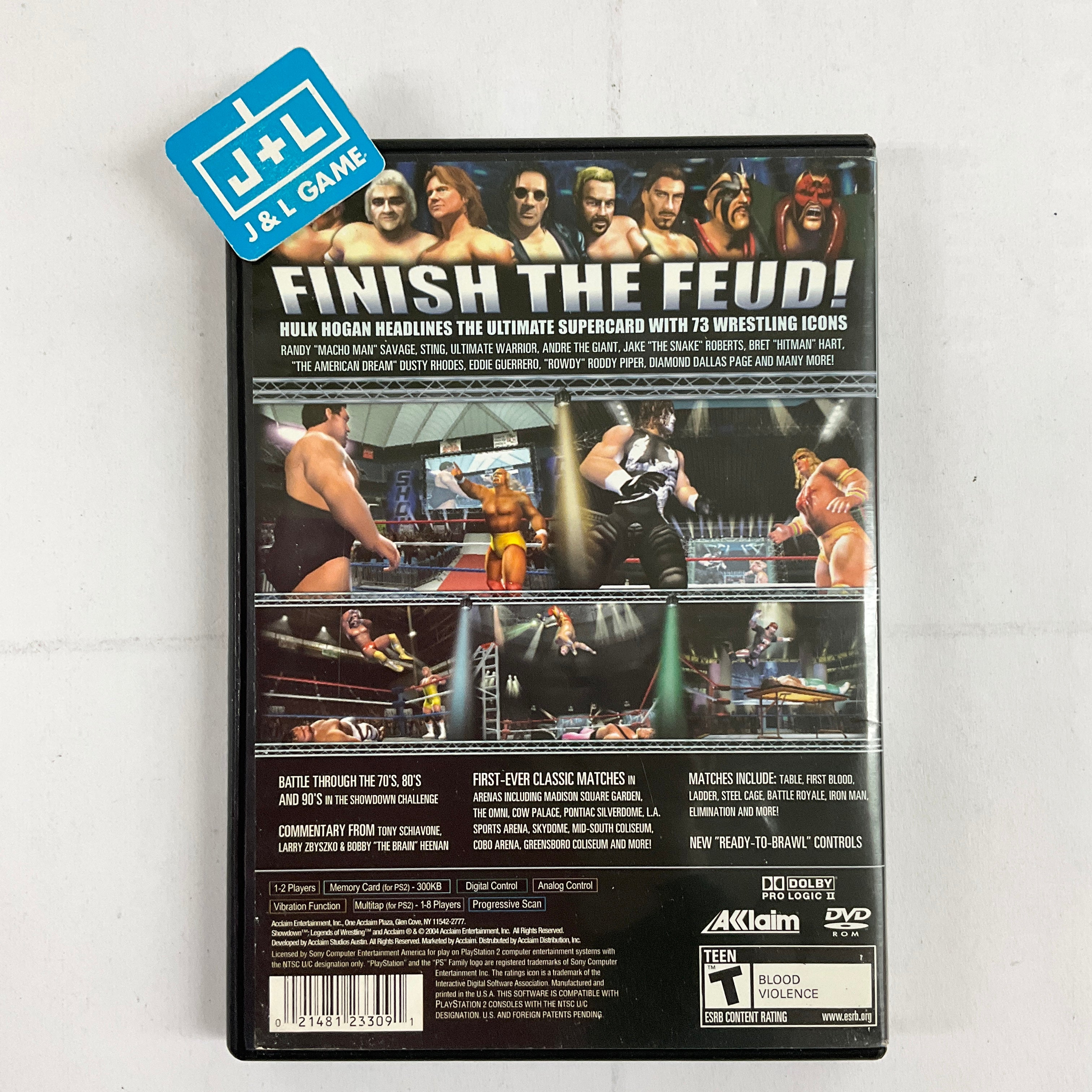 Showdown: Legends of Wrestling - (PS2) PlayStation 2 [Pre-Owned] Video Games Acclaim   