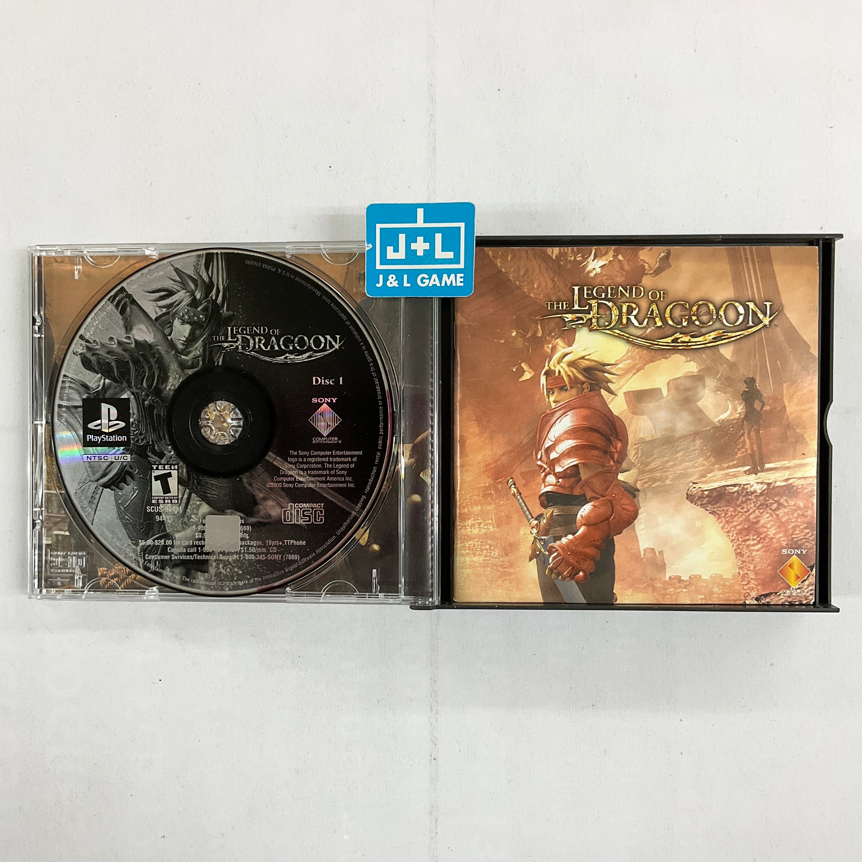 The Legend of Dragoon (Greatest Hits) - (PS1) PlayStation 1 [Pre-Owned] Video Games SCEA   