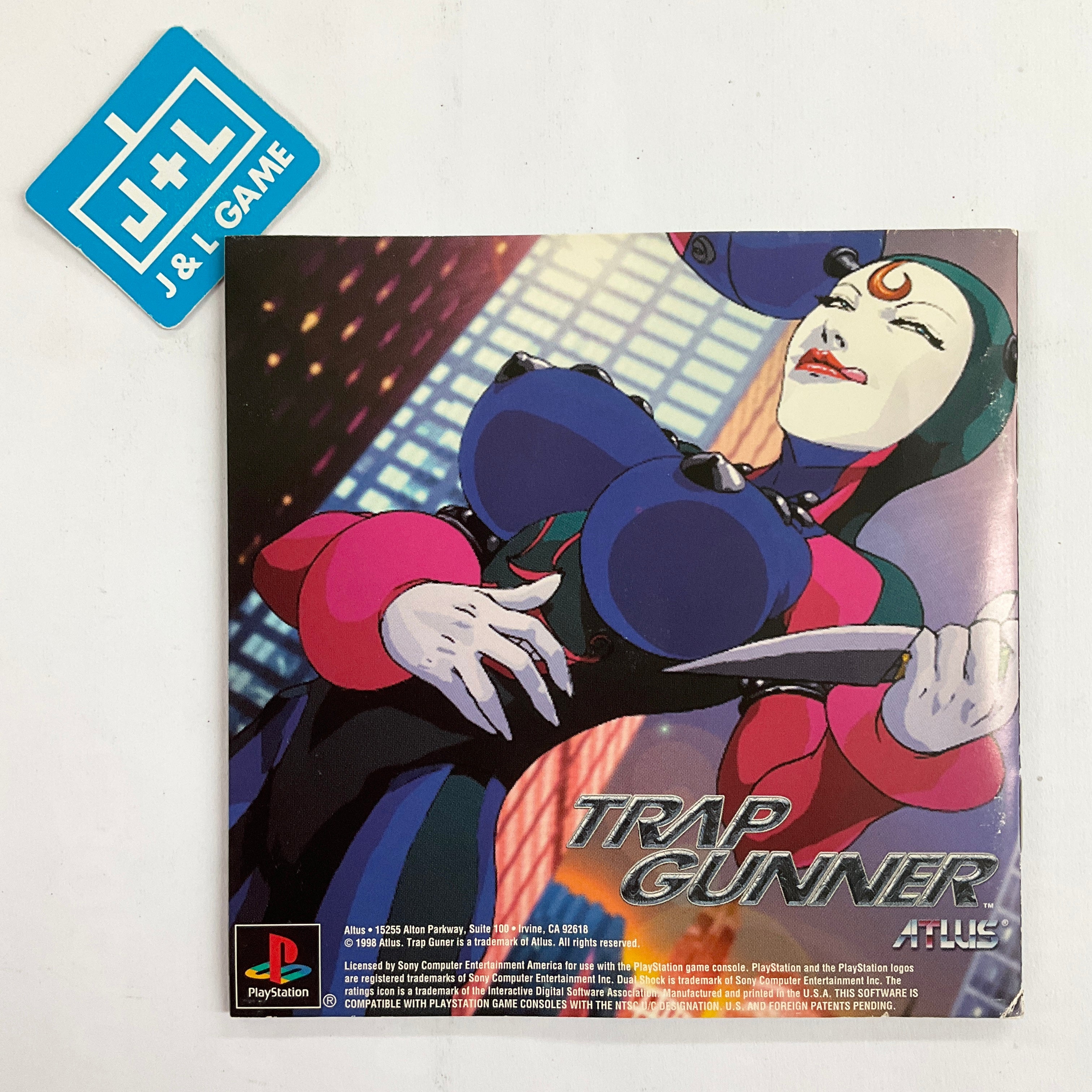 Trap Gunner: Countdown to Oblivion - (PS1) PlayStation 1 [Pre-Owned] Video Games Atlus   
