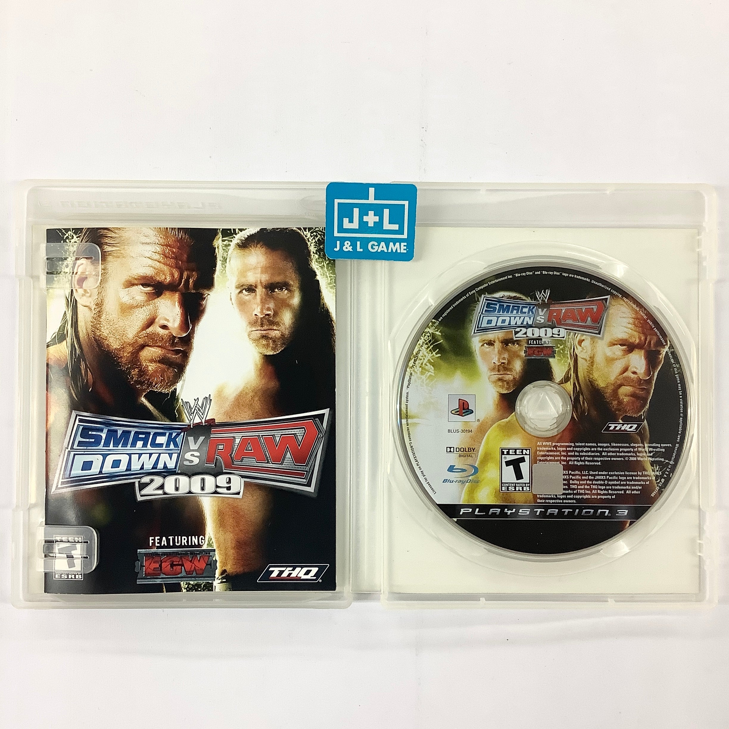 SmackDown vs Raw 2009 Steelbook - PS3 (Gebraucht) in Jonschwil für CHF SmackDown vs Raw 2009 Steelbook - PS3 (Gebraucht) in Jonschwil für CHF