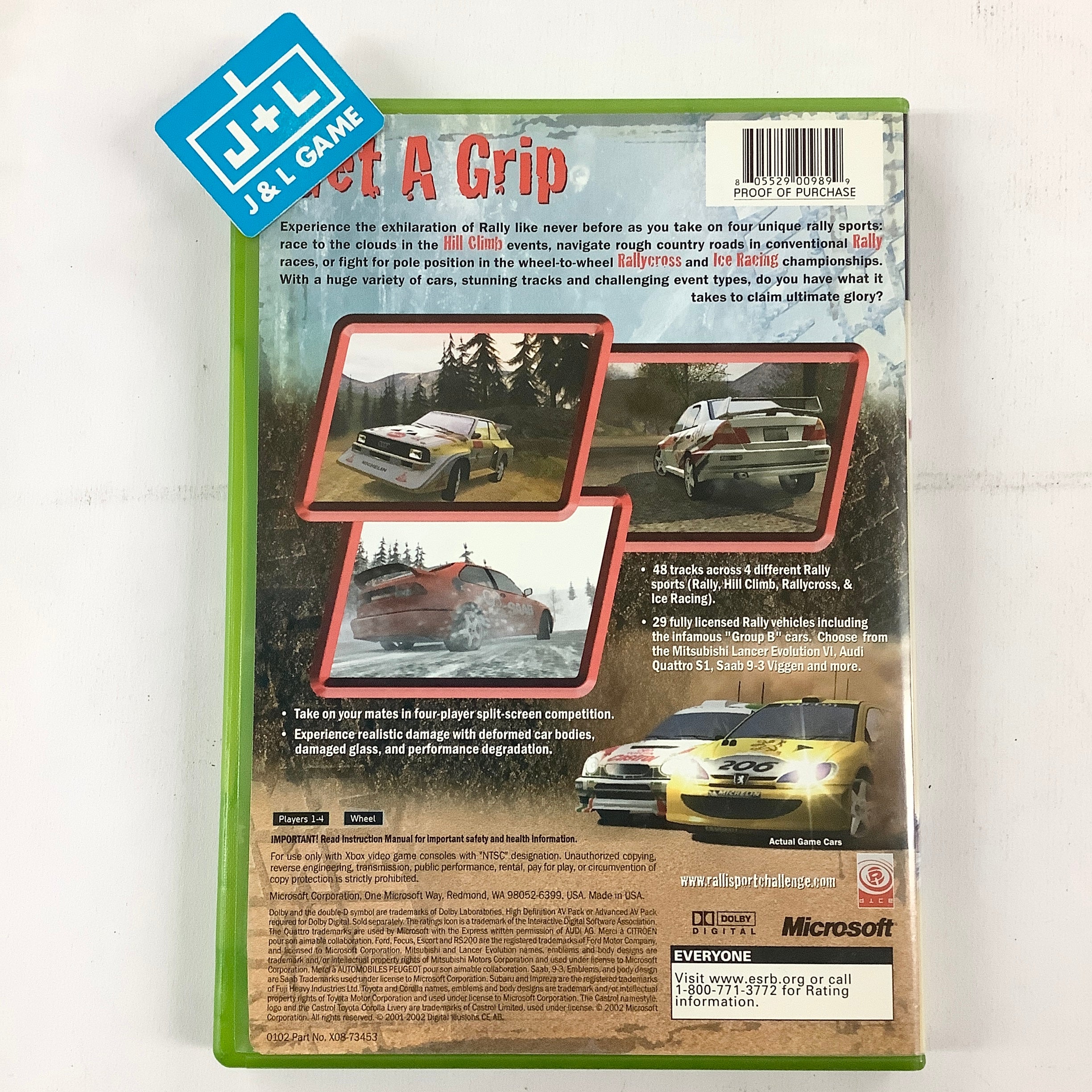 RalliSport Challenge - (XB) Xbox [Pre-Owned] Video Games Microsoft Game Studios   