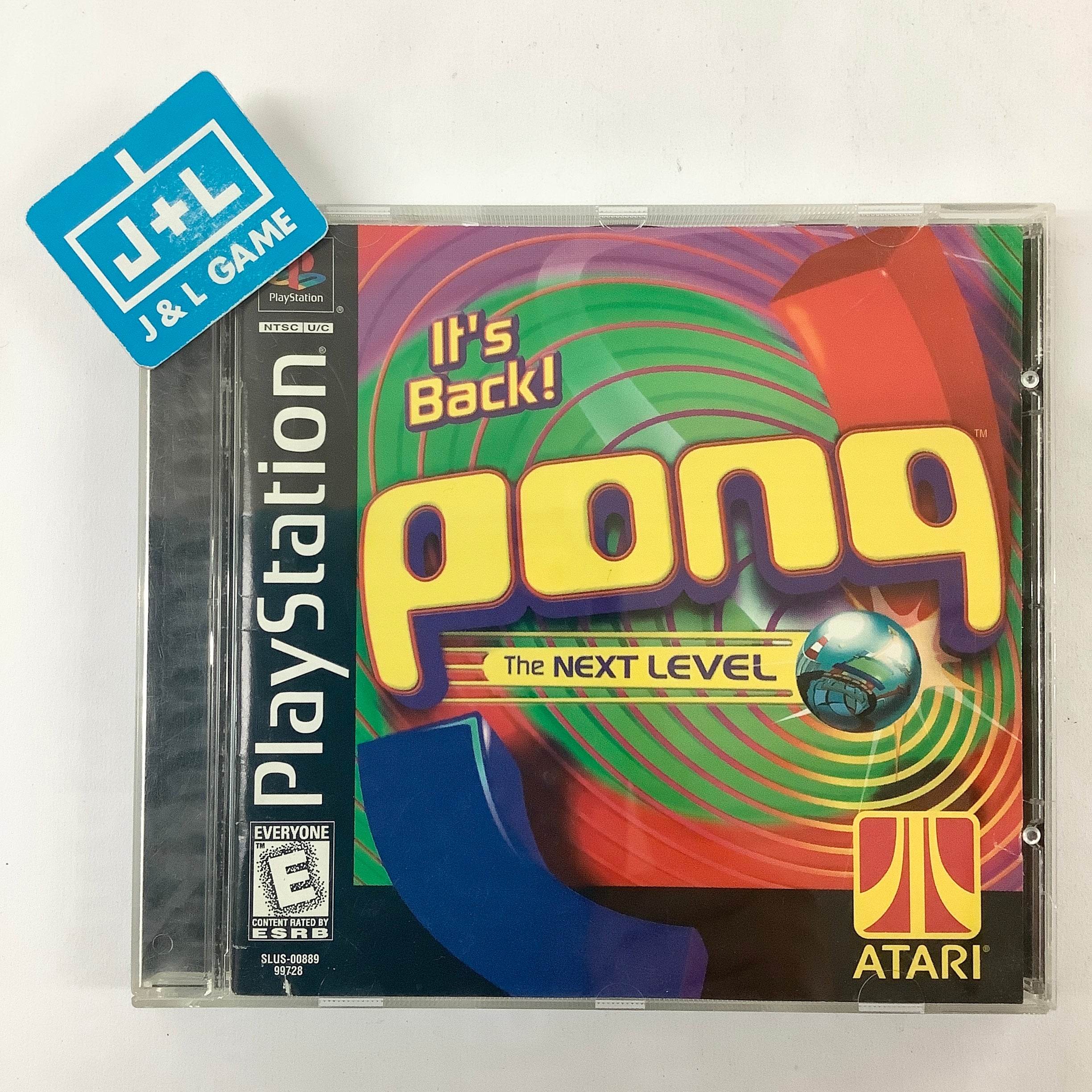 Pong: The Next Level - (PS1) PlayStation 1 [Pre-Owned] Video Games Hasbro Interactive   