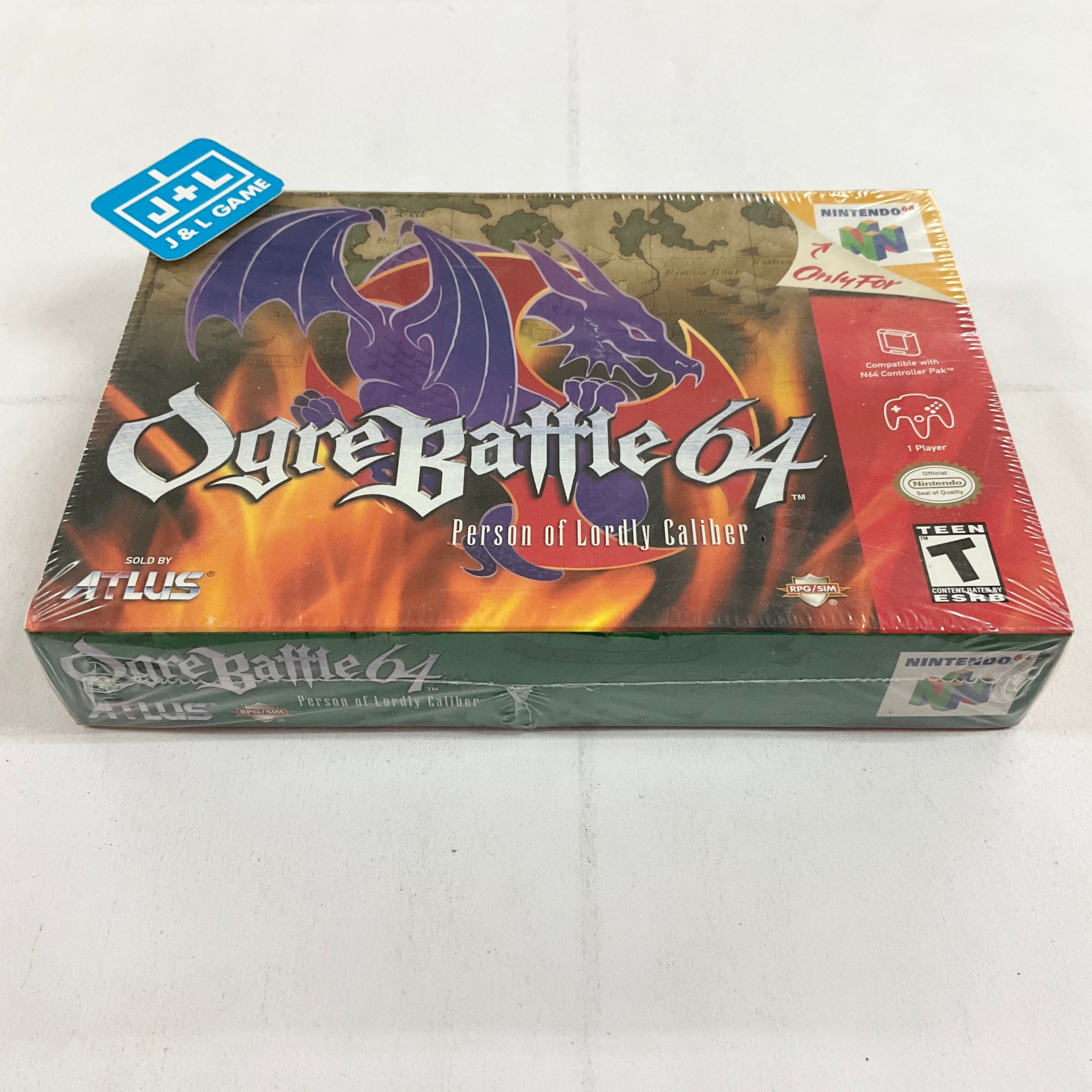 Ogre Battle 64: Person of Lordly Caliber - (N64) Nintendo 64 Video Games Atlus   