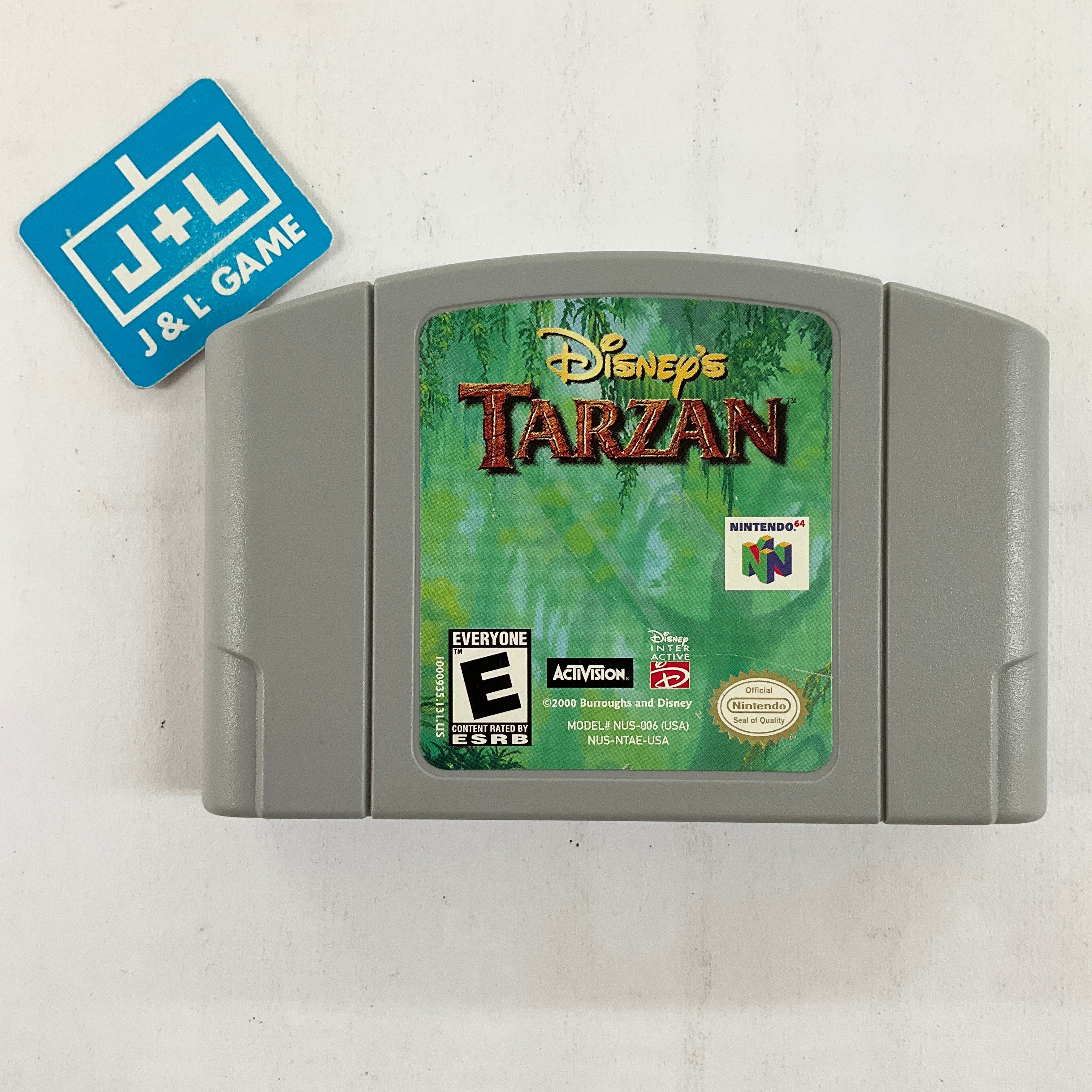 Disney's Tarzan - (N64) Nintendo 64 [Pre-Owned] Video Games Activision   