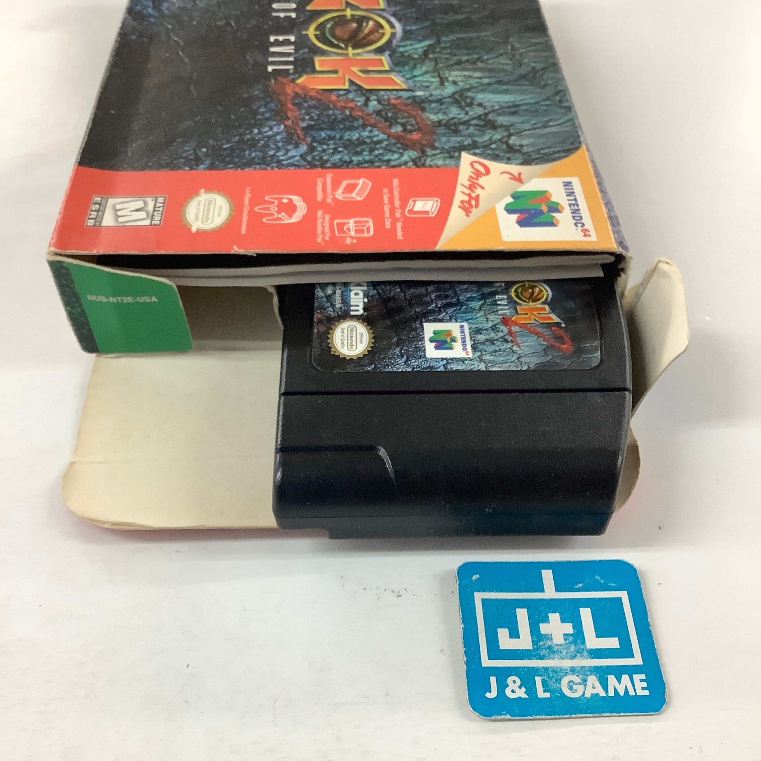 Turok 2: Seeds of Evil - (N64) Nintendo 64 [Pre-Owned] Video Games Acclaim   